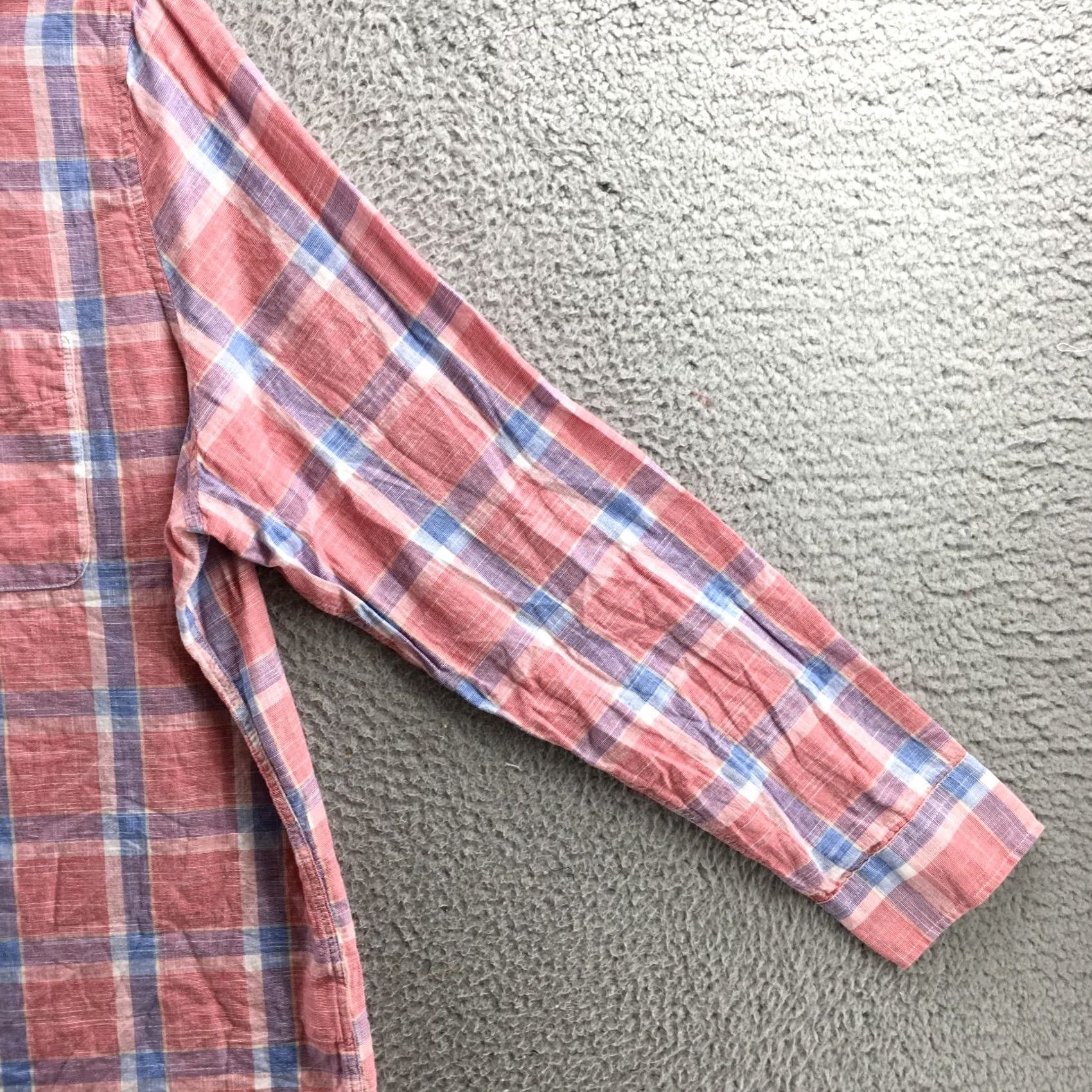 American Eagle Outfitters American Eagle Shirt Mens XXL Multicolor Cotton Plaid Long Sleeve Button Down Casual Size US XXL / EU 58 / 5 - 4 Thumbnail