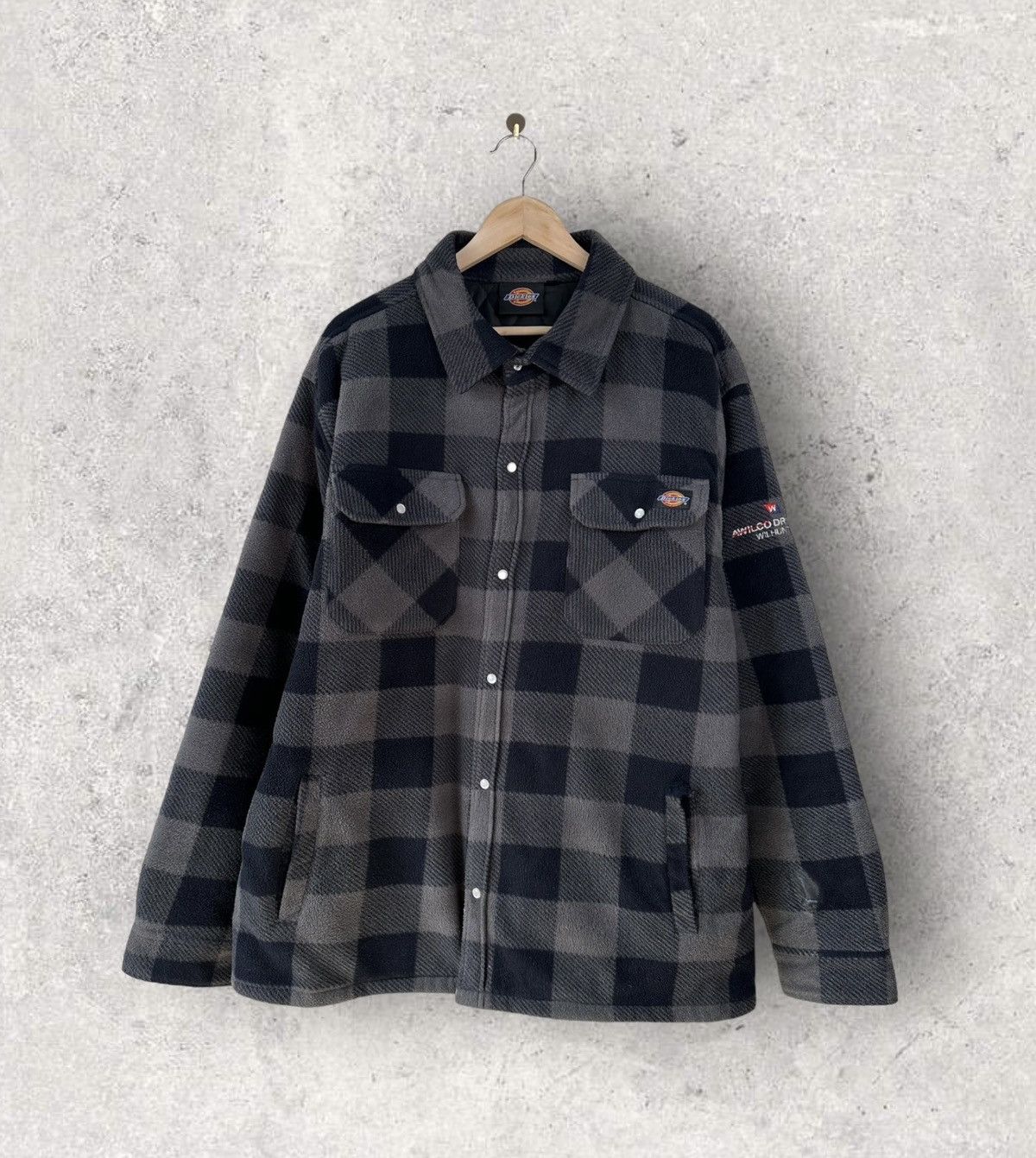 Dickies Vintage DICKIES Fleece Check Plaid Warm Jacket Size US XXL / EU 58 / 5 - 1 Thumbnail