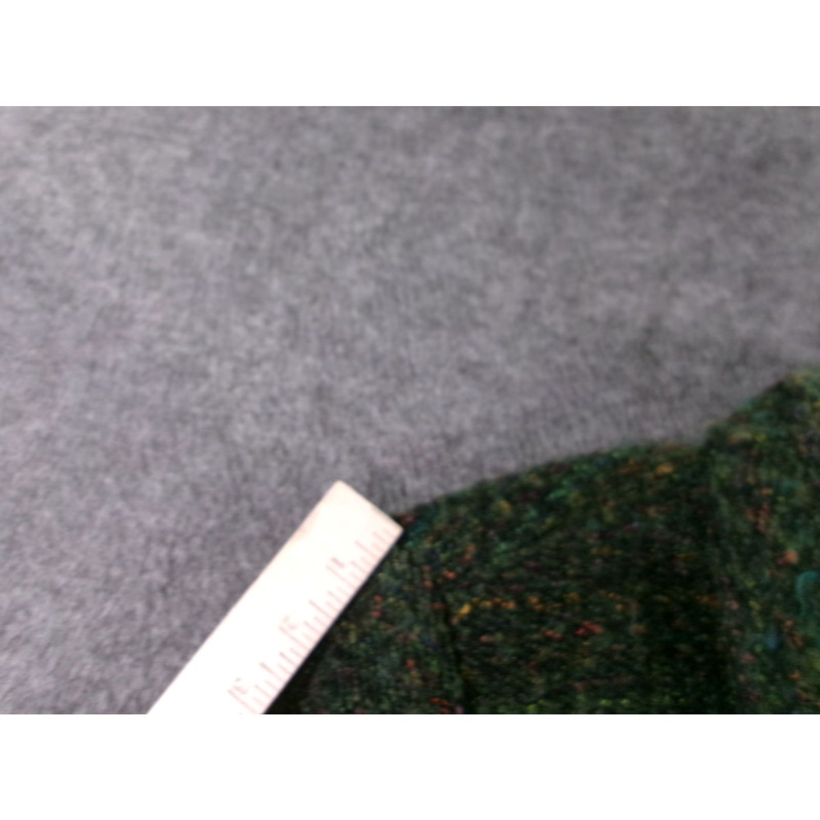 Vintage Sag Harbor Jacket Womens 14 Green Tweed Button Front Lined Long Sleeve Tailored - Vintage? No - Casual Womens 14 Green Tweed Jacket Sag Harbor Size XL / US 12-14 / IT 48-50 - 6 Thumbnail