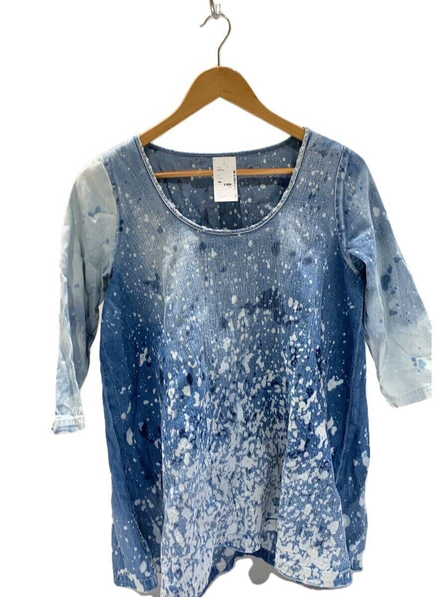 Kapital Kountry 🐎 Paint Splatter Denim Shirt Size US M / EU 48-50 / 2 - 1 Thumbnail