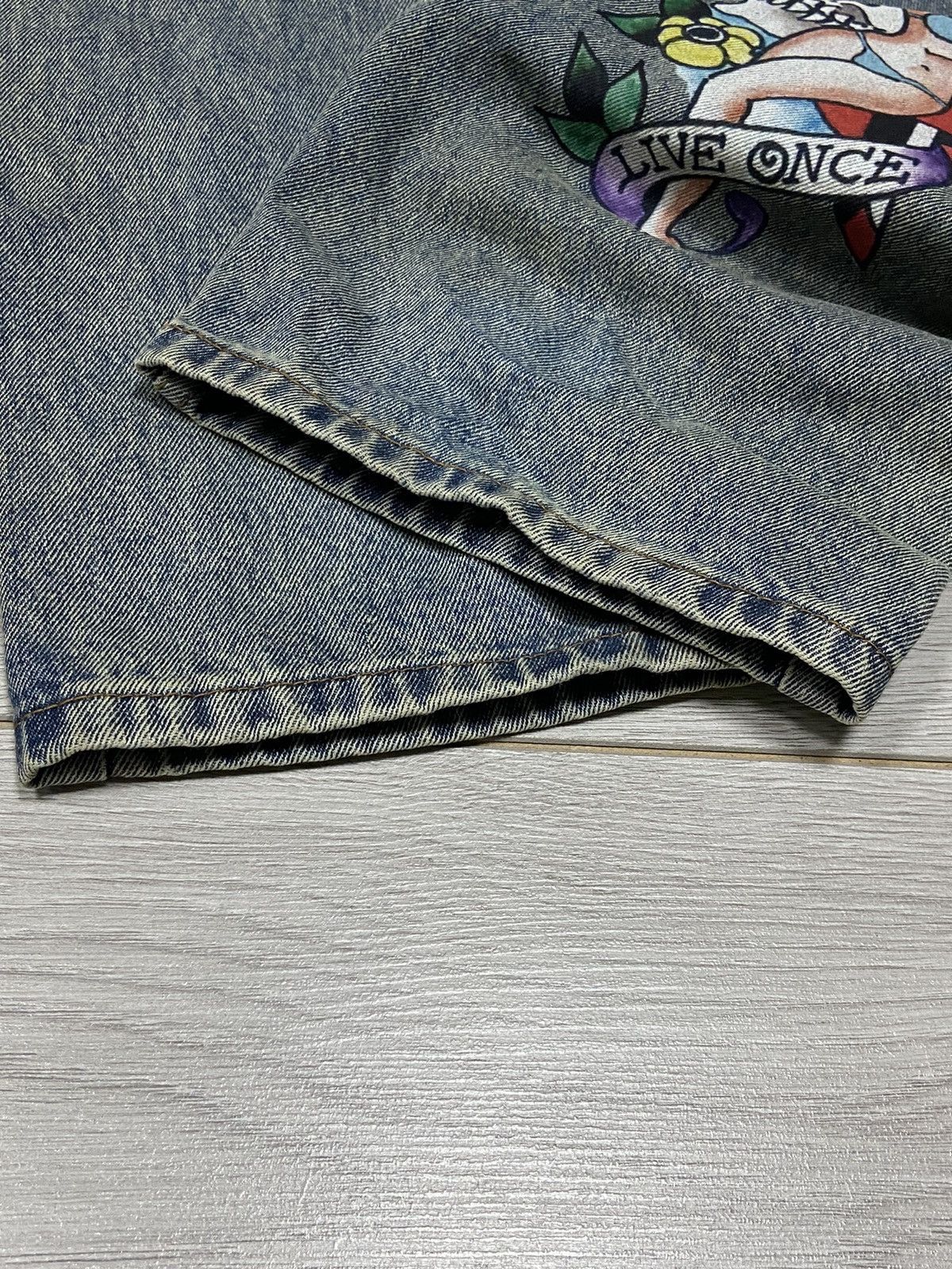 Ed Hardy Ed Hardy You only live once vintage big spell out logo jeans Size 30" / US 8 / IT 44 - 11 Thumbnail