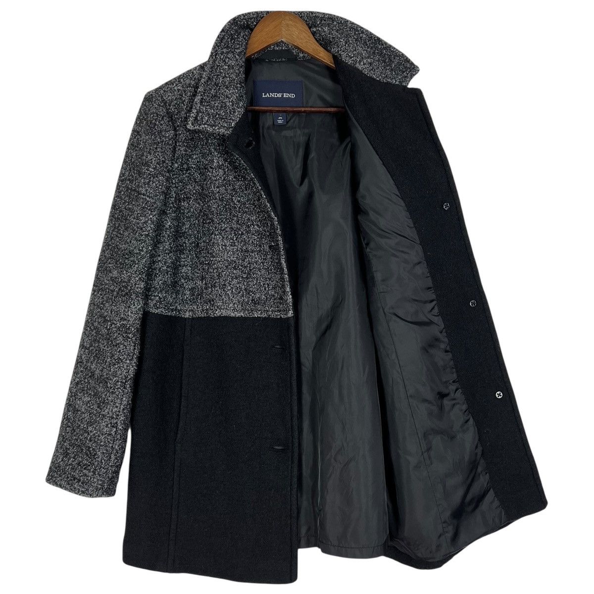 Japanese Brand × Lands' End × Vintage LANDS END WOOL JACKET Size S / US 4 / IT 40 - 3 Thumbnail