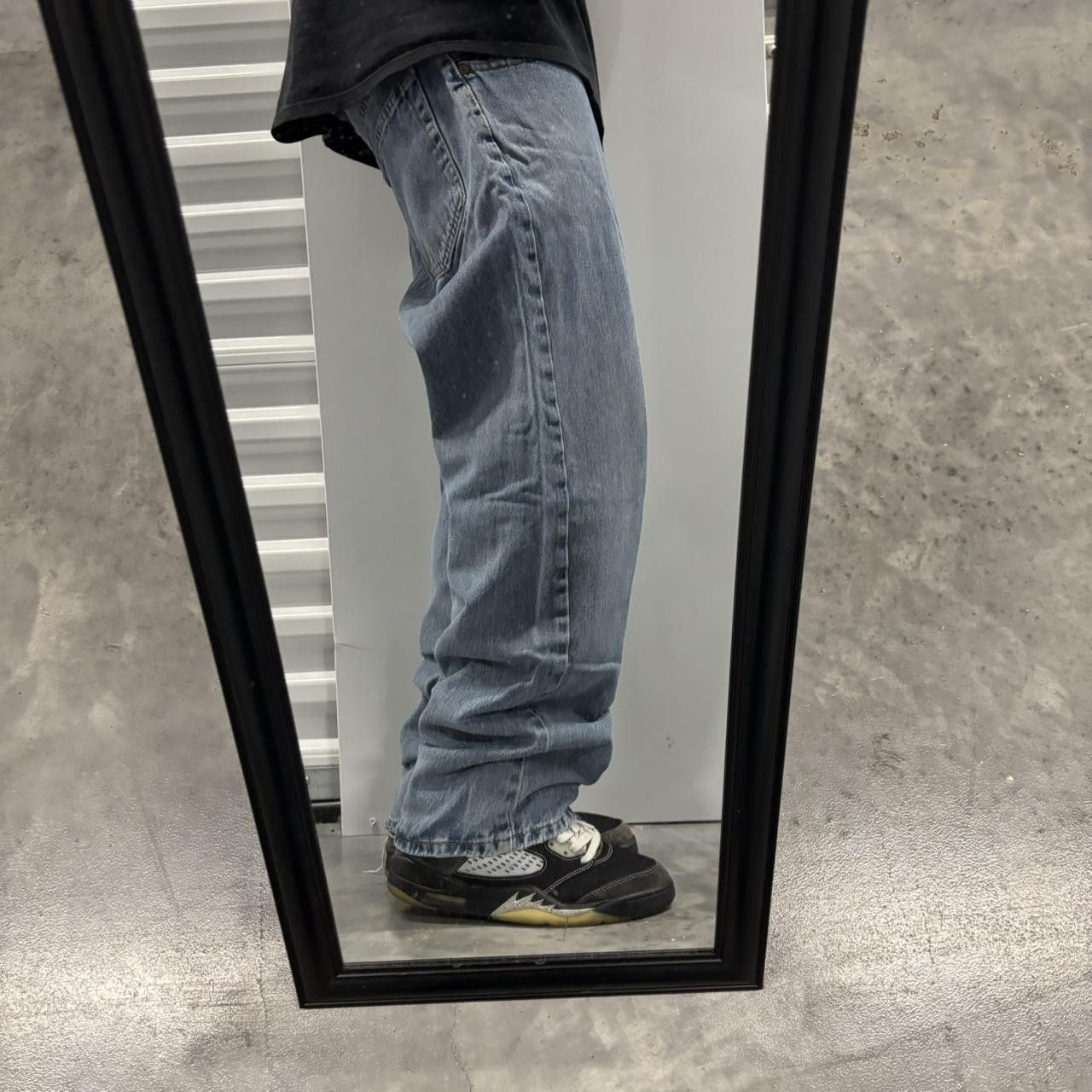 Japanese Brand × Vintage Crazy Vintage Y2K/2000s Grunge Medium Wash Skater Denim Jeans! Size US 34 / EU 50 - 2 Thumbnail