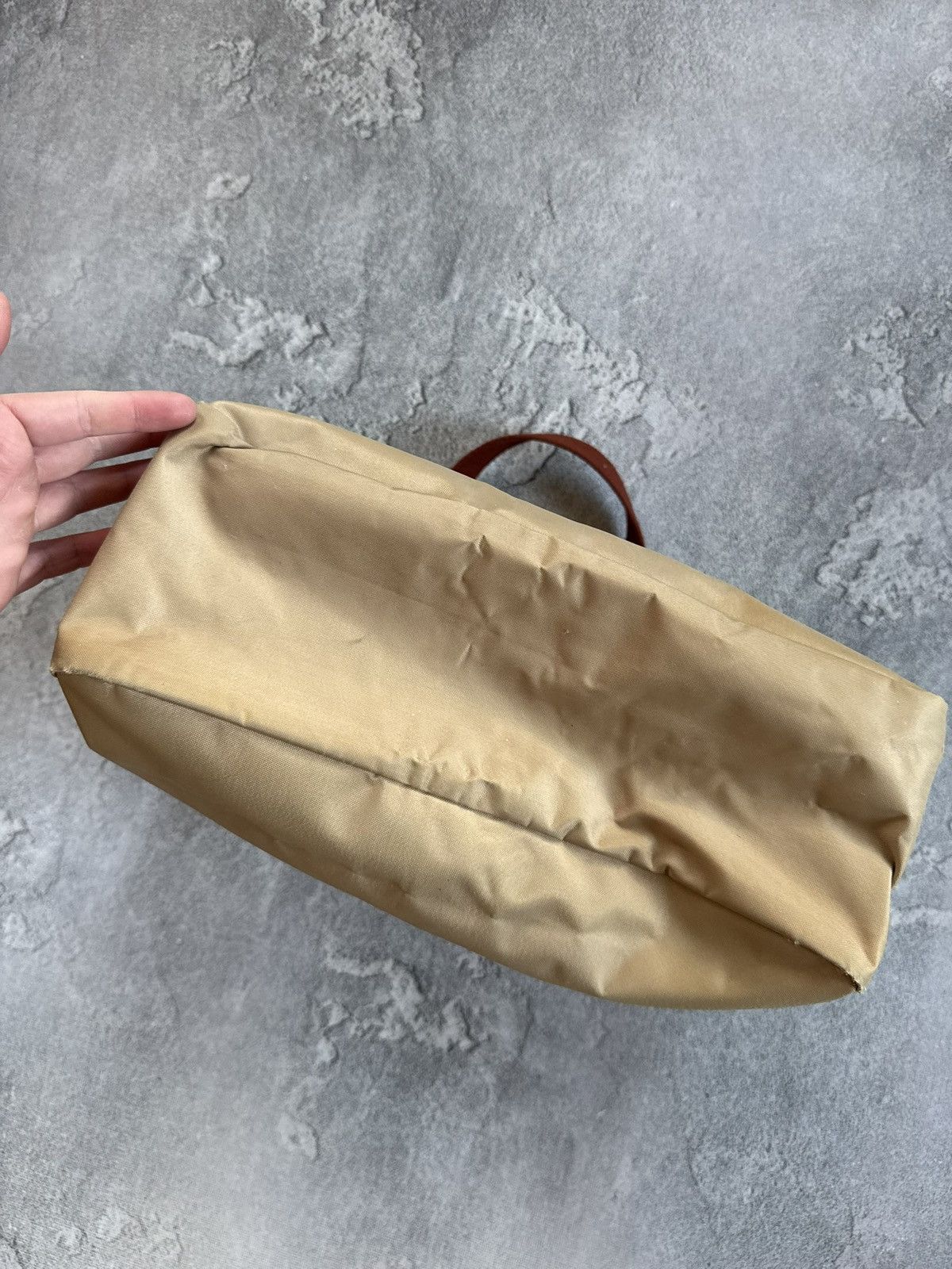 Longchamp Longchamp retro big shoulder baguette bag 💼 beige luxury Size ONE SIZE - 10 Thumbnail