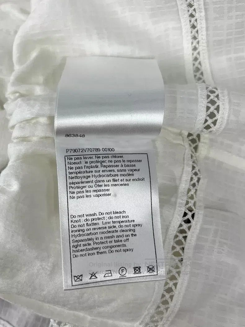 Chanel Chanel 25P white bow strap top Size XS / US 0-2 / IT 36-38 - 6 Thumbnail