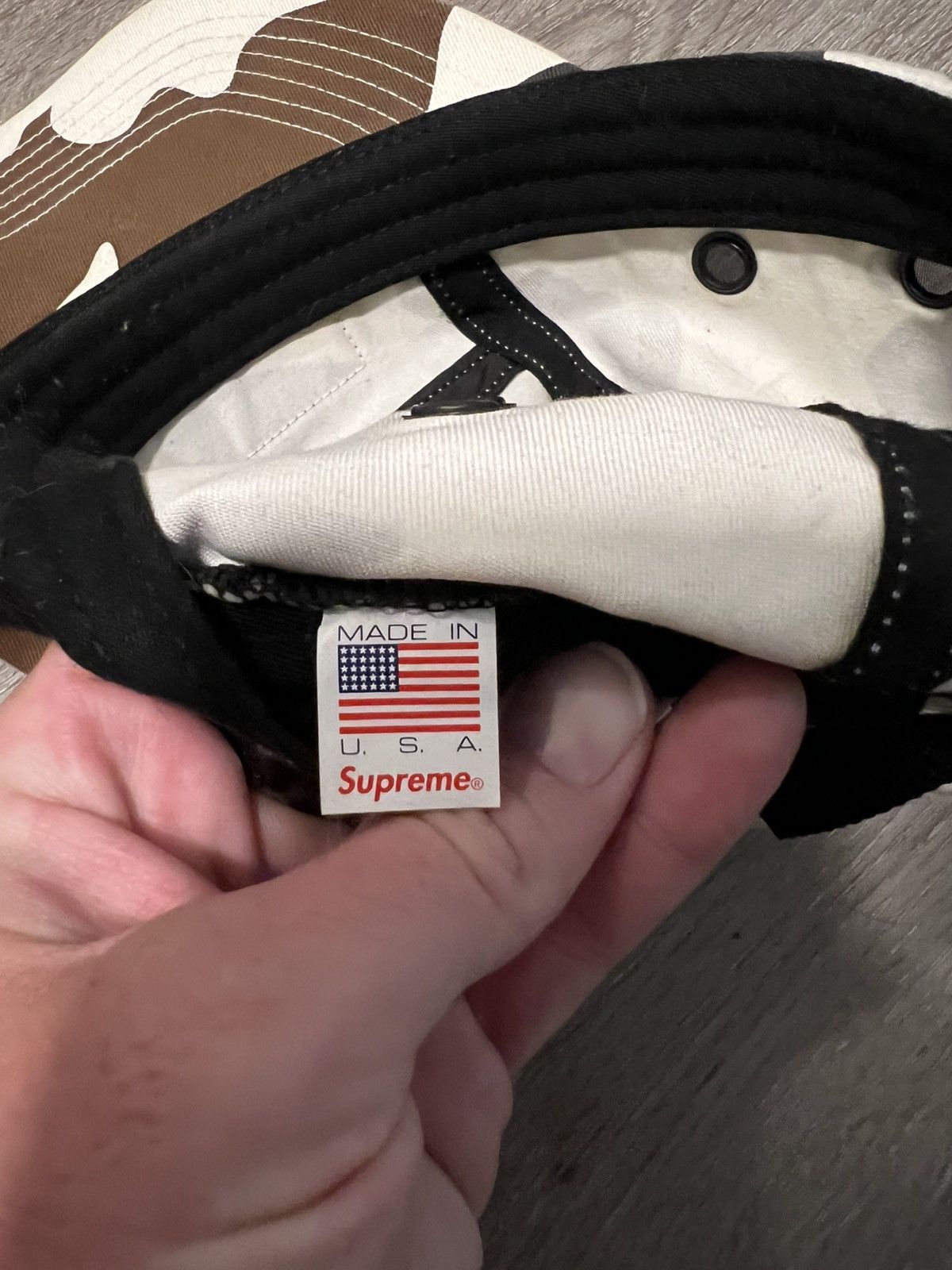 Supreme SUPREME CAMO CAMP CAP Size ONE SIZE - 6 Thumbnail