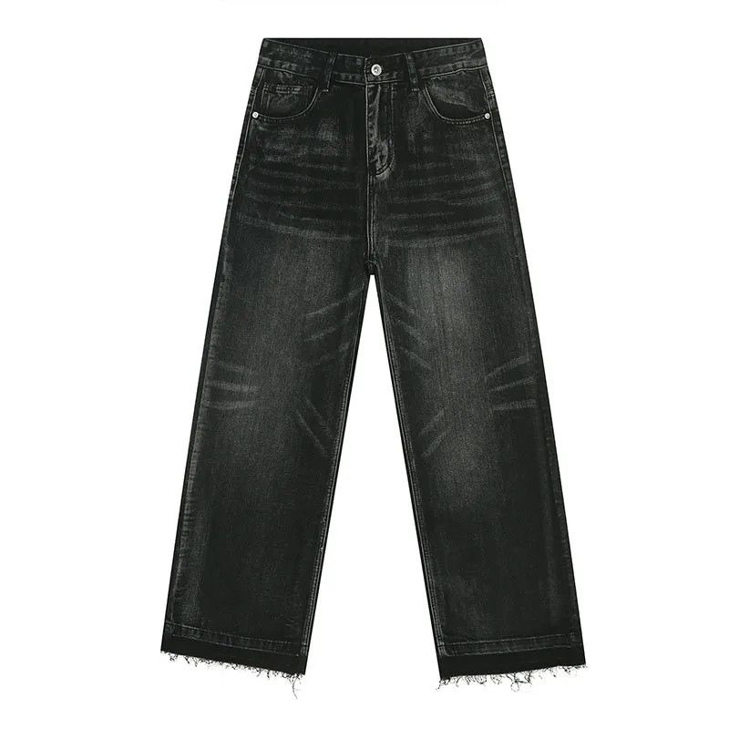 Jean × Vintage Vintage Jeans Street Niche Loose Size US 29 - 5 Thumbnail