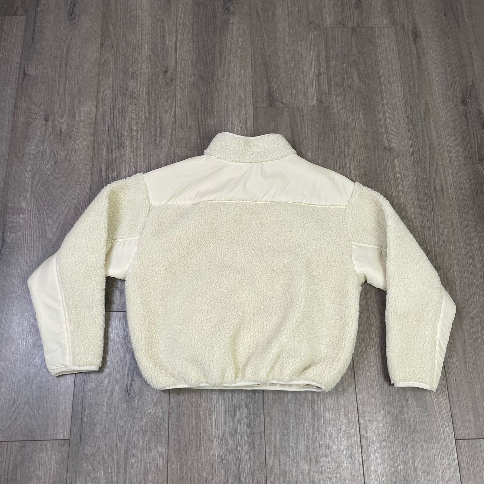 Madewell Madewell Faux Shearling Half Zip Up Sweater US Women's XXS Size XXS / US 00 / IT 34 - 2 Thumbnail