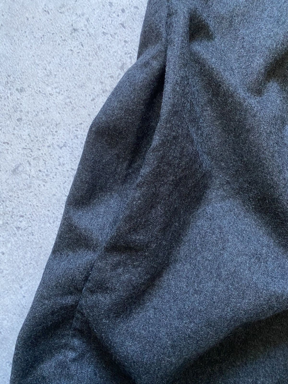Brunello Cucinelli Brunello Cucinelli Humanity Women’s Gray Wool Dress Luxury Size L / US 10 / IT 46 - 10 Thumbnail