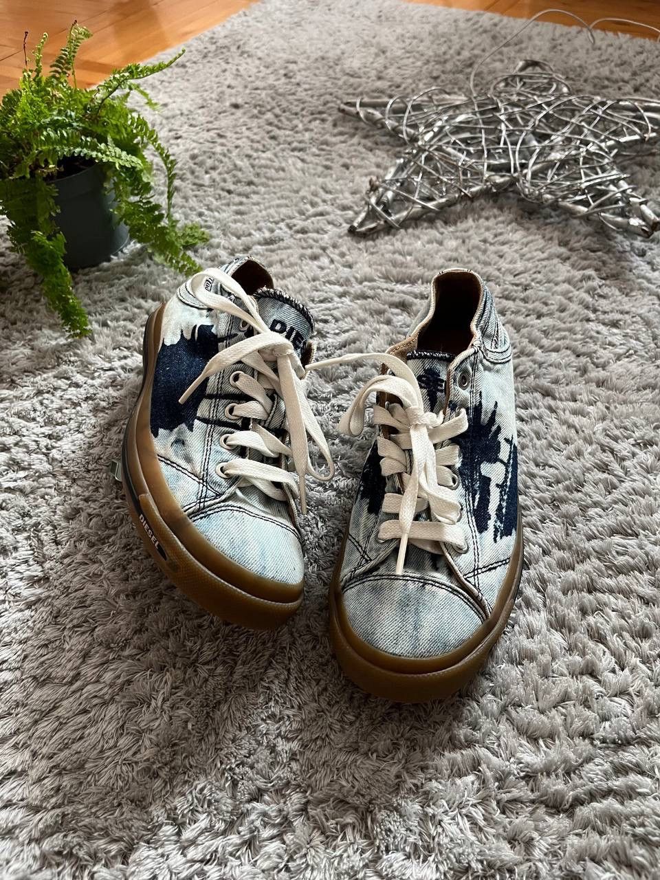 Diesel × Vintage Diesel Sneakers Streetwear Vintage Avant Garde Archive Rare Size US 8.5 / IT 38.5 - 3 Thumbnail