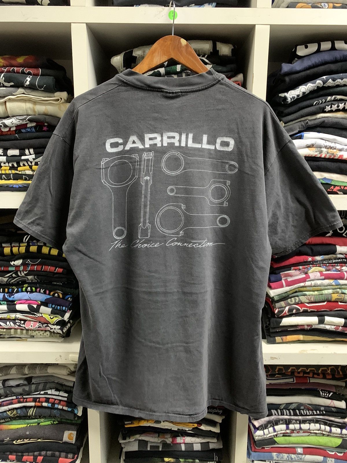Hanes × Vintage Vintage Carillo t-shirt Size US XL / EU 56 / 4 - 1 Thumbnail