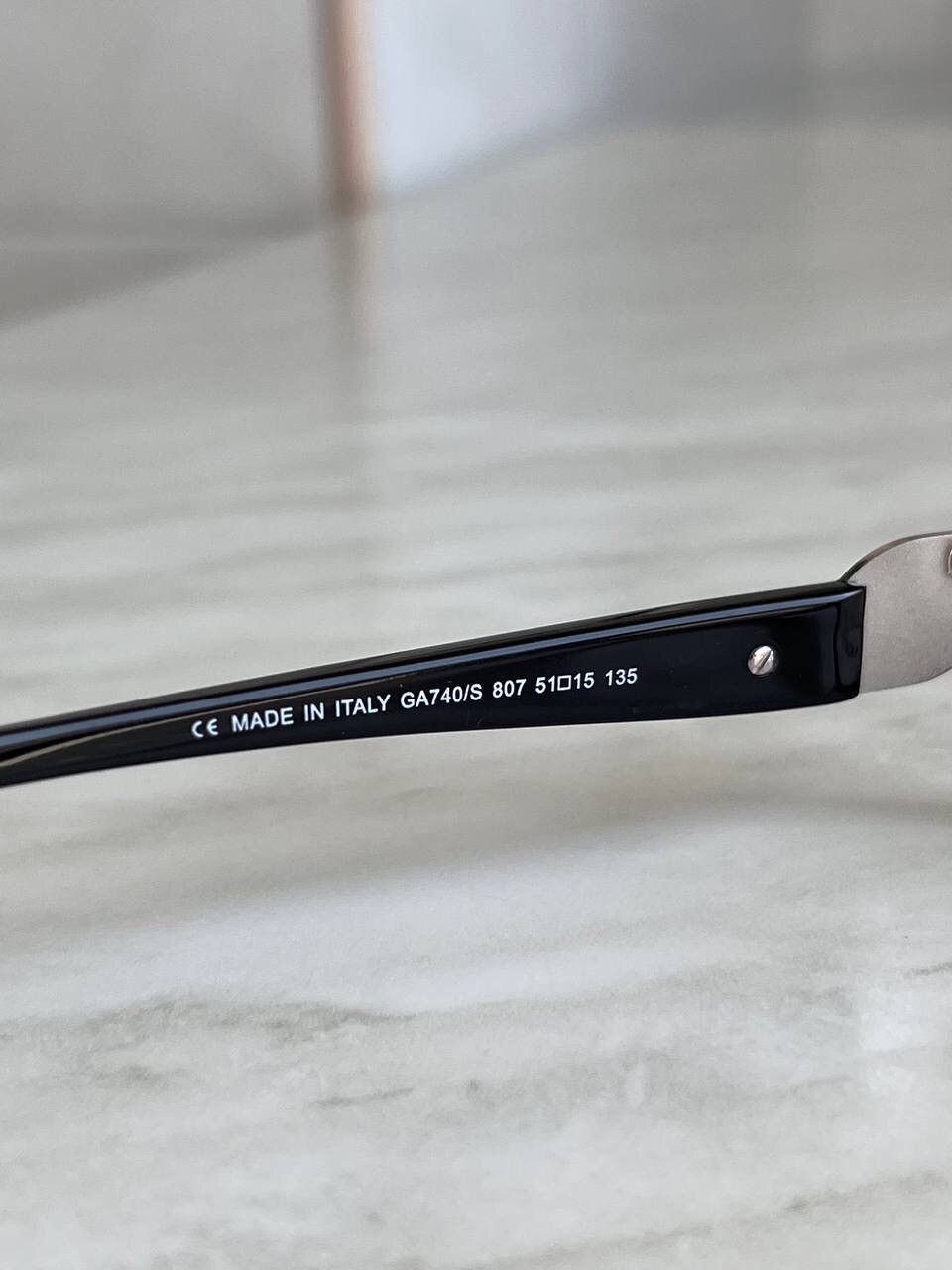 Armani × Emporio Armani × Vintage Emporio Armani Glasses vintage logo Frame 2000s Eyewear Y2K Size ONE SIZE - 4 Thumbnail