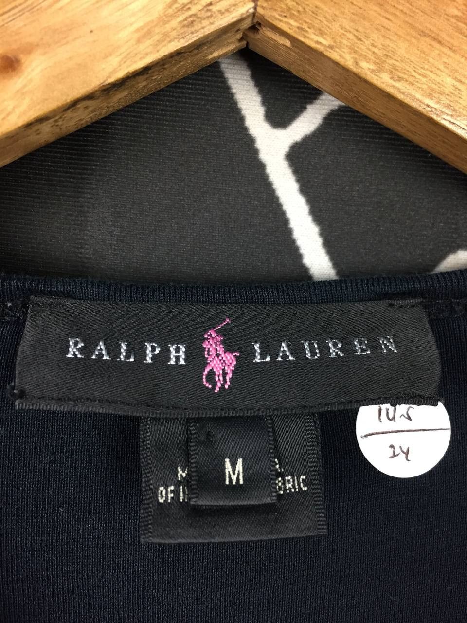 Ralph Lauren Vtg Ralph Lauren Pink Pony Big Logo Made In Usa Tee Size M / US 6-8 / IT 42-44 - 8 Thumbnail