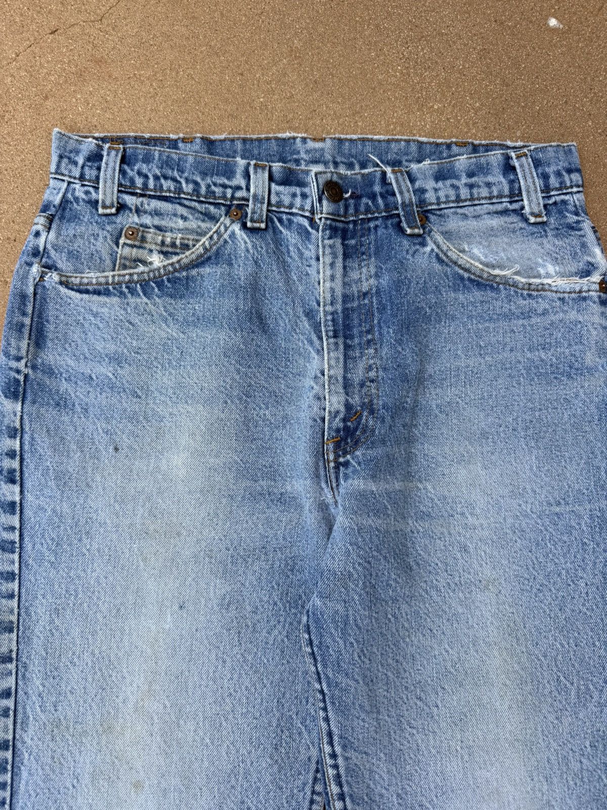 Levi's Vtg 80’s Levi’s 517 Red Tab Bootcut Flare Denim Jeans 33x29 Size US 33 - 4 Thumbnail