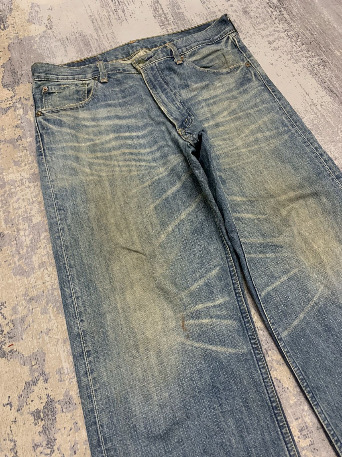 Levi's Vintage Levi's 503 Stone Wash Baggy Jeans 34x29.5 Size US 34 / EU 50 - 2 Thumbnail