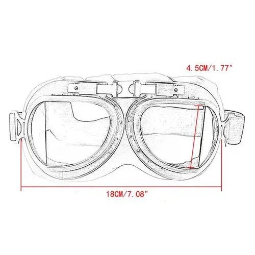 Other × Vintage Vintage Motorcycle Goggles Size ONE SIZE - 2 Thumbnail
