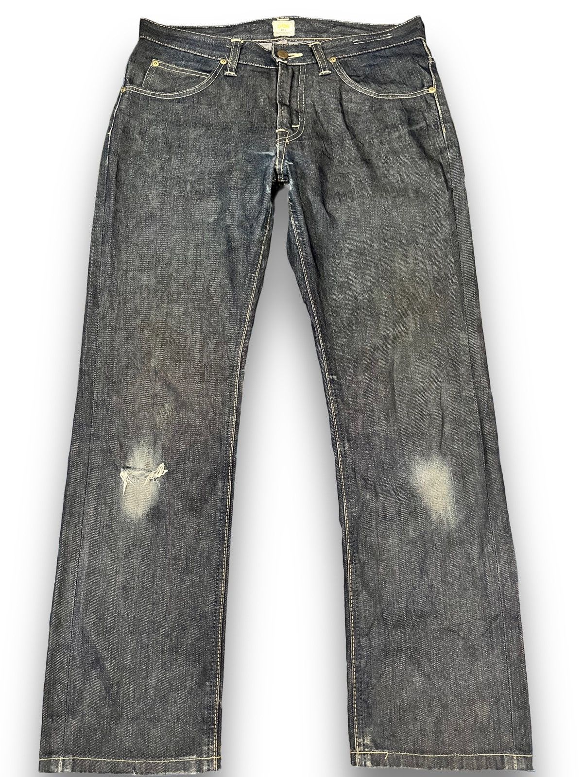 Lee Vintage Lee 101 Thight Narrow Denim Size US 33 - 1 Thumbnail
