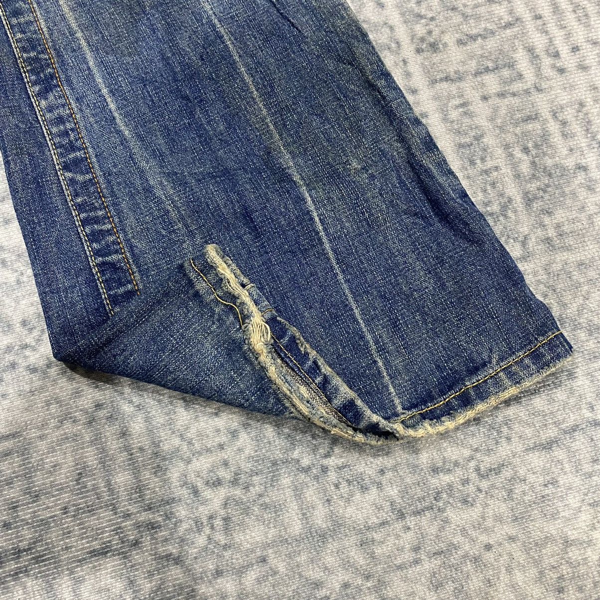 Hysteric Glamour × Japanese Brand × Le Grande Bleu (L.G.B.) Flare☠️ Eagle Japan Mudwash Bootcut Jeans Vintage 80s 90s Size US 28 / EU 44 - 6 Thumbnail