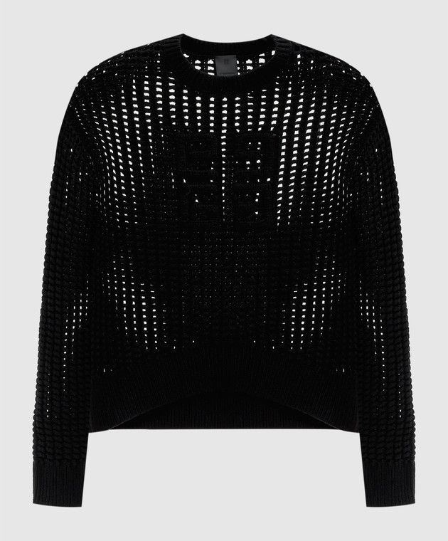 Givenchy o1y0925 Crewneck Sweater in Black Size XS / US 0-2 / IT 36-38 - 1 Thumbnail