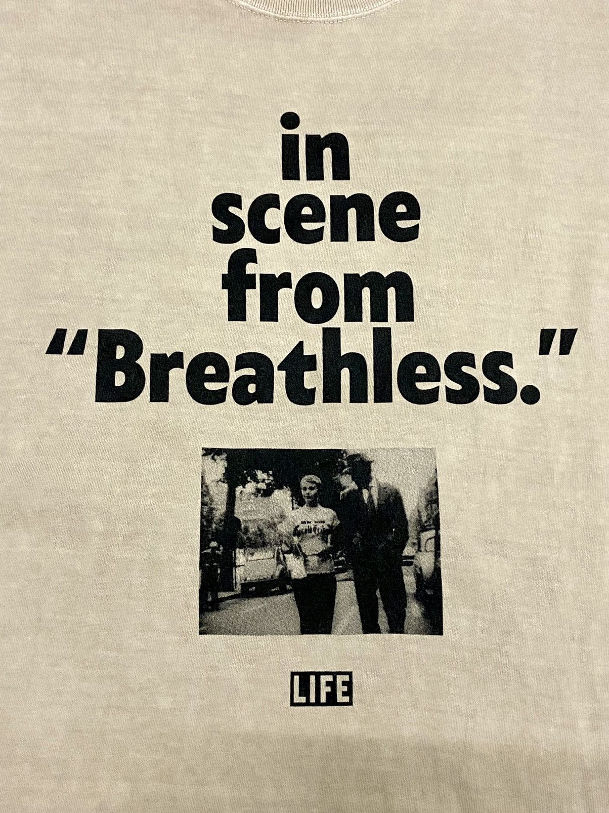 Other BREATHLESS MOVIE TEE Size US L / EU 52-54 / 3 - 11 Thumbnail