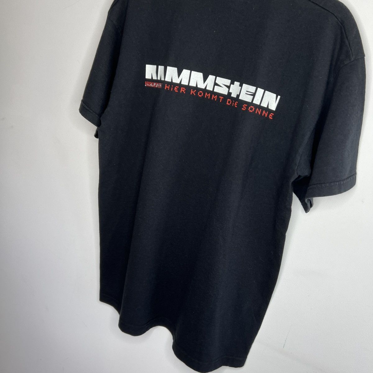 Band Tees × Vintage Vintage Rammstein Hier Kommt Die Sonne T Shirt Size US L / EU 52-54 / 3 - 9 Thumbnail