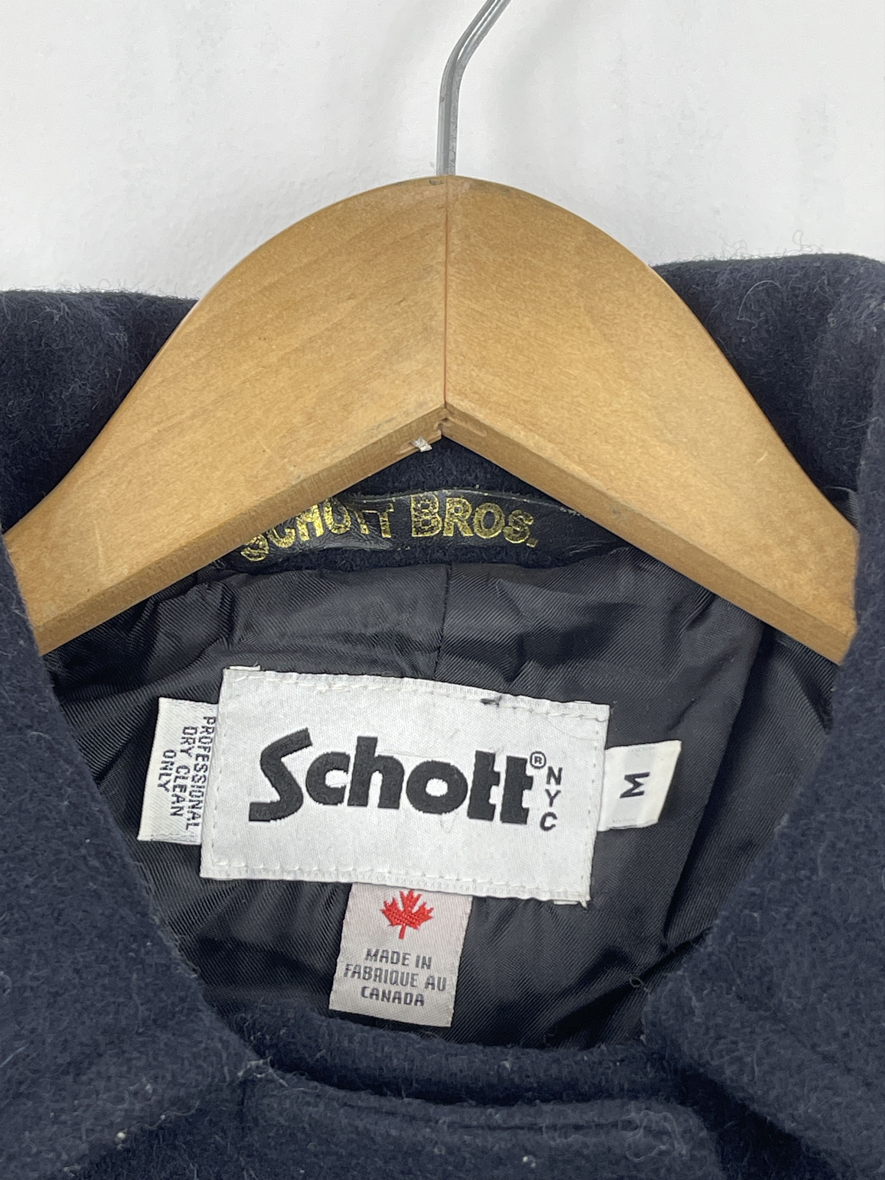 Schott Vintage Schott Bros Wool Peacoat Jacket JA0002 Size US M / EU 48-50 / 2 - 6 Thumbnail