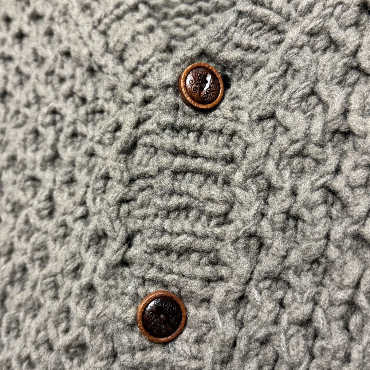Number (N)ine Number (N)ine Cable Knit Cardigan Size US L / EU 52-54 / 3 - 4 Thumbnail
