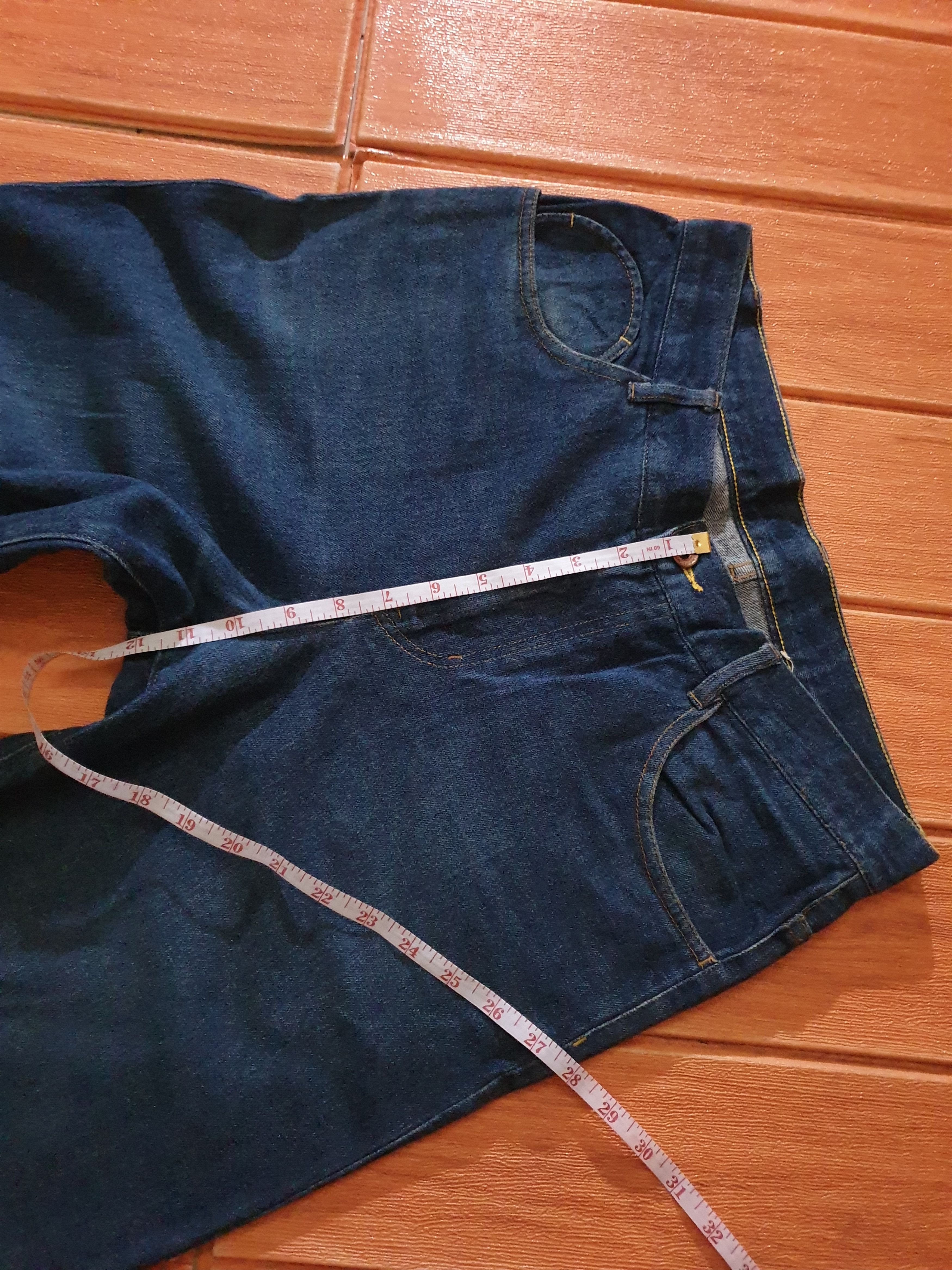 Issey Miyake 💥Frapbois Issey miyake Japanese brand denim pant Size US 30 / EU 46 - 8 Thumbnail