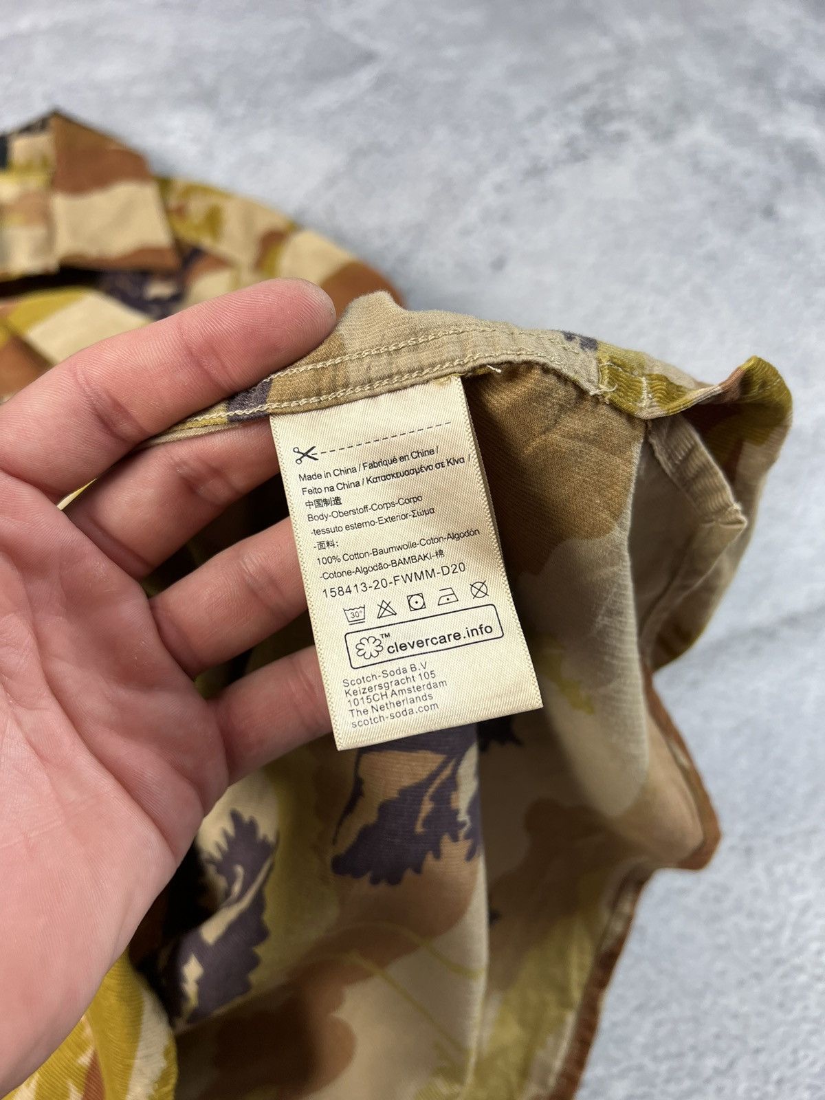 Designer × Scotch & Soda Scotch & soda crazy multicolour shirt Size US L / EU 52-54 / 3 - 9 Thumbnail