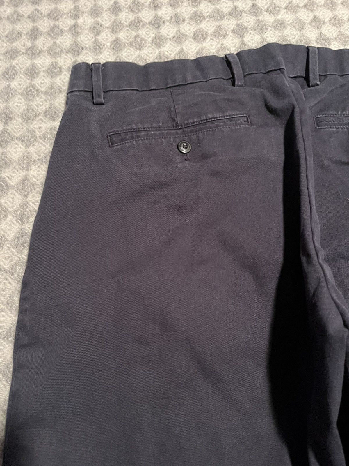 Gap Dark Navy Gap Mens Casual Cotton Pants Size US 32 / EU 48 - 5 Thumbnail