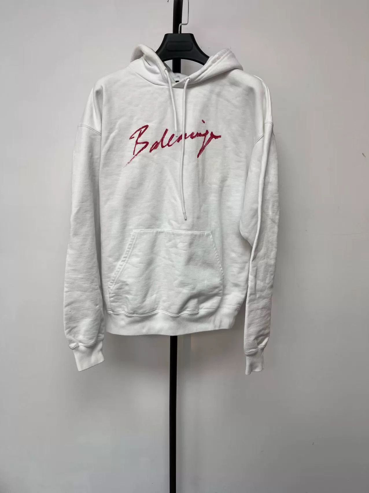 Balenciaga Balenciaga Classic Logo Hooded Sweatshirt Women Size XS / US 0-2 / IT 36-38 - 1 Thumbnail