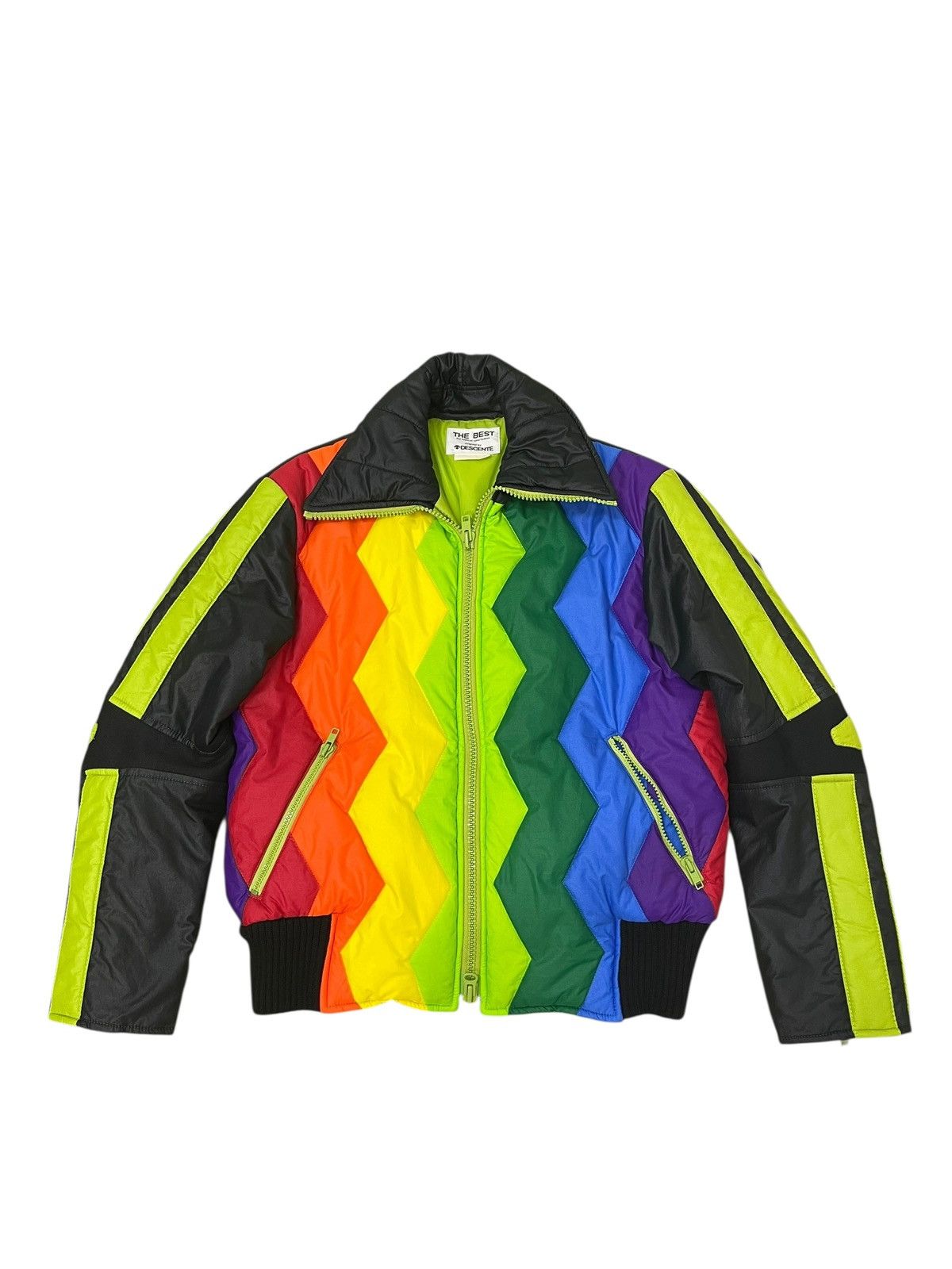 Descente Vtg 80/90s Descente Colour Block Ski Padded Jacket 7🟩1 Size US M / EU 48-50 / 2 - 1 Thumbnail