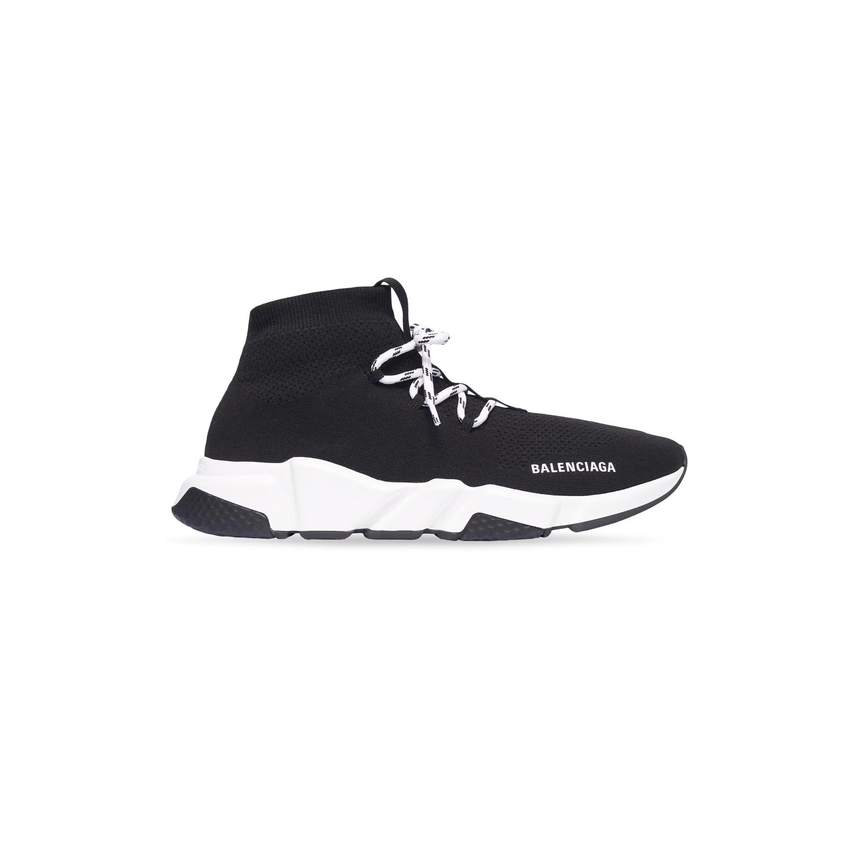 Balenciaga o1w1db10625 Speed Lace-Up Sneakers in Black Size US 4 / IT 34 - 1 Preview