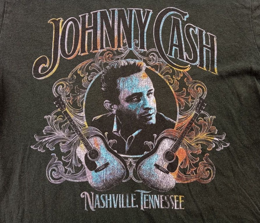 Other Johnny Cash 🎸 Legend Music Icon Tshirt 😇 Size US M / EU 48-50 / 2 - 1 Thumbnail