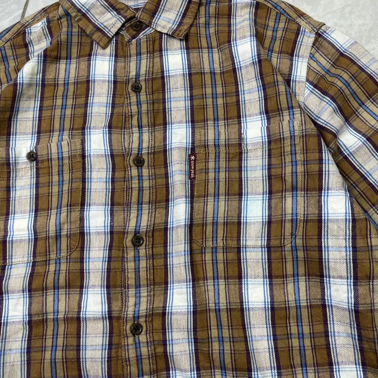 Snow Peak Snow Peak Double Pocket Check Shirt Size US M / EU 48-50 / 2 - 4 Thumbnail
