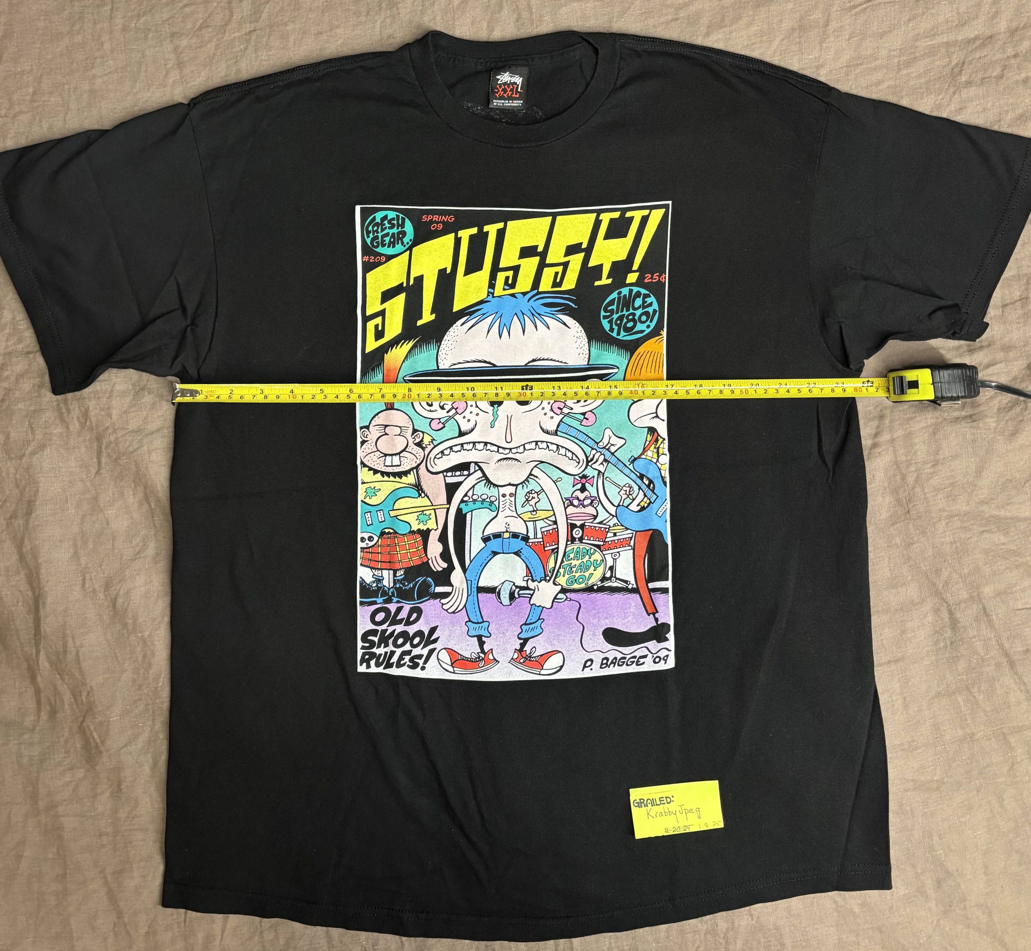 Stussy Deadstock 2009 Stussy x Peter Bagge Size US XXL / EU 58 / 5 - 3 Thumbnail