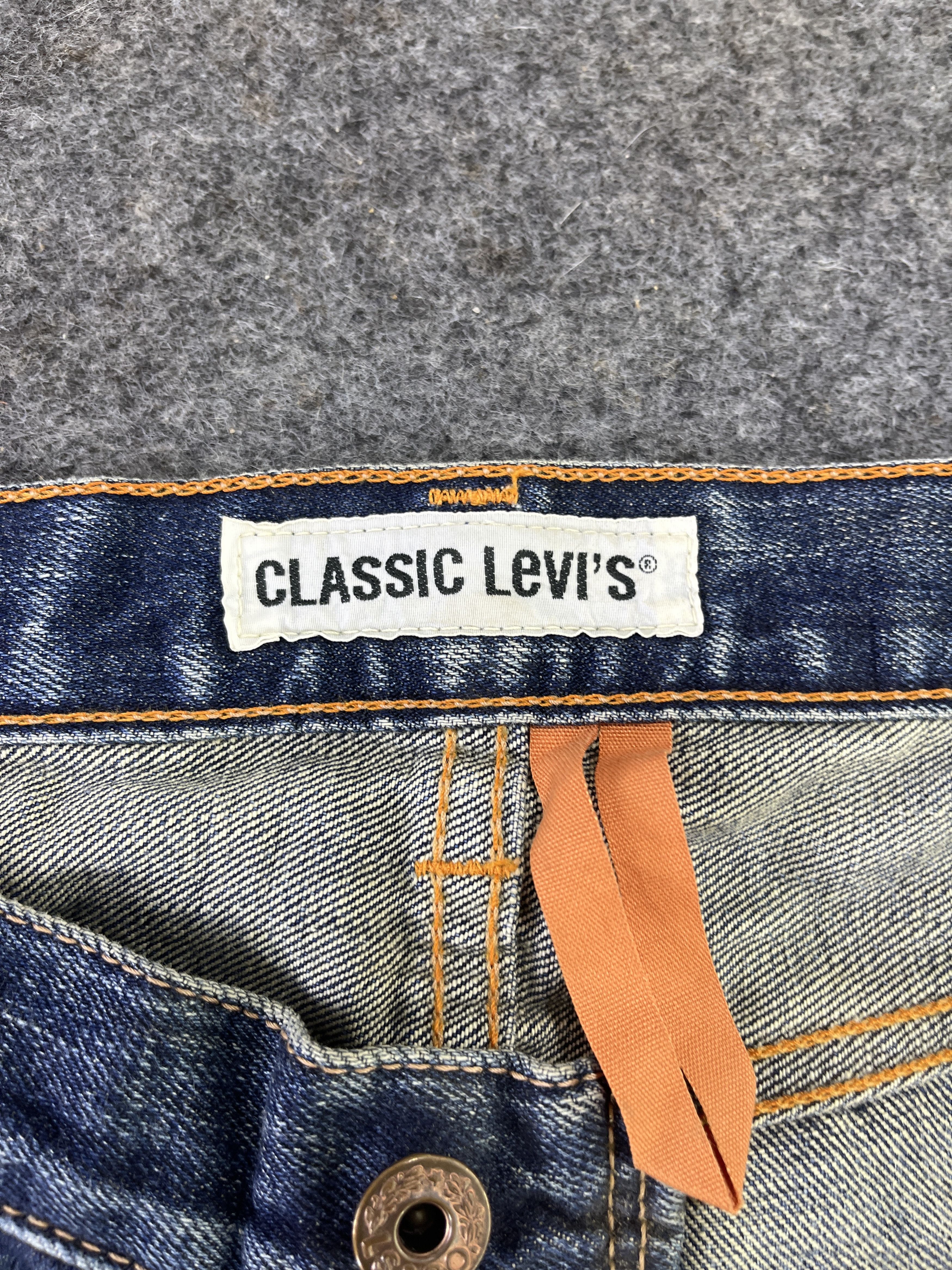 Levi's Vintage Levis 502 Rusty Wash Jeans - J907 Size US 33 - 5 Thumbnail