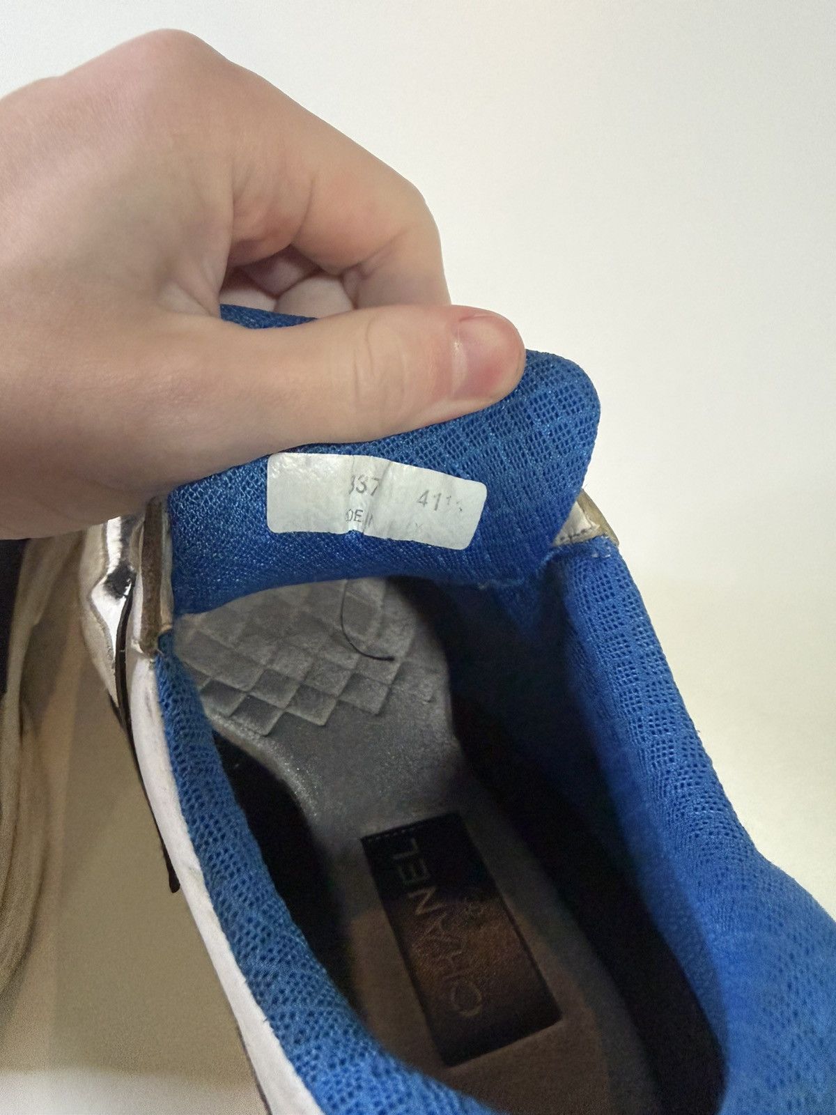 Chanel Chanel Low Top Runner Trainer Sneakers Size US 8.5 / EU 41-42 - 10 Thumbnail