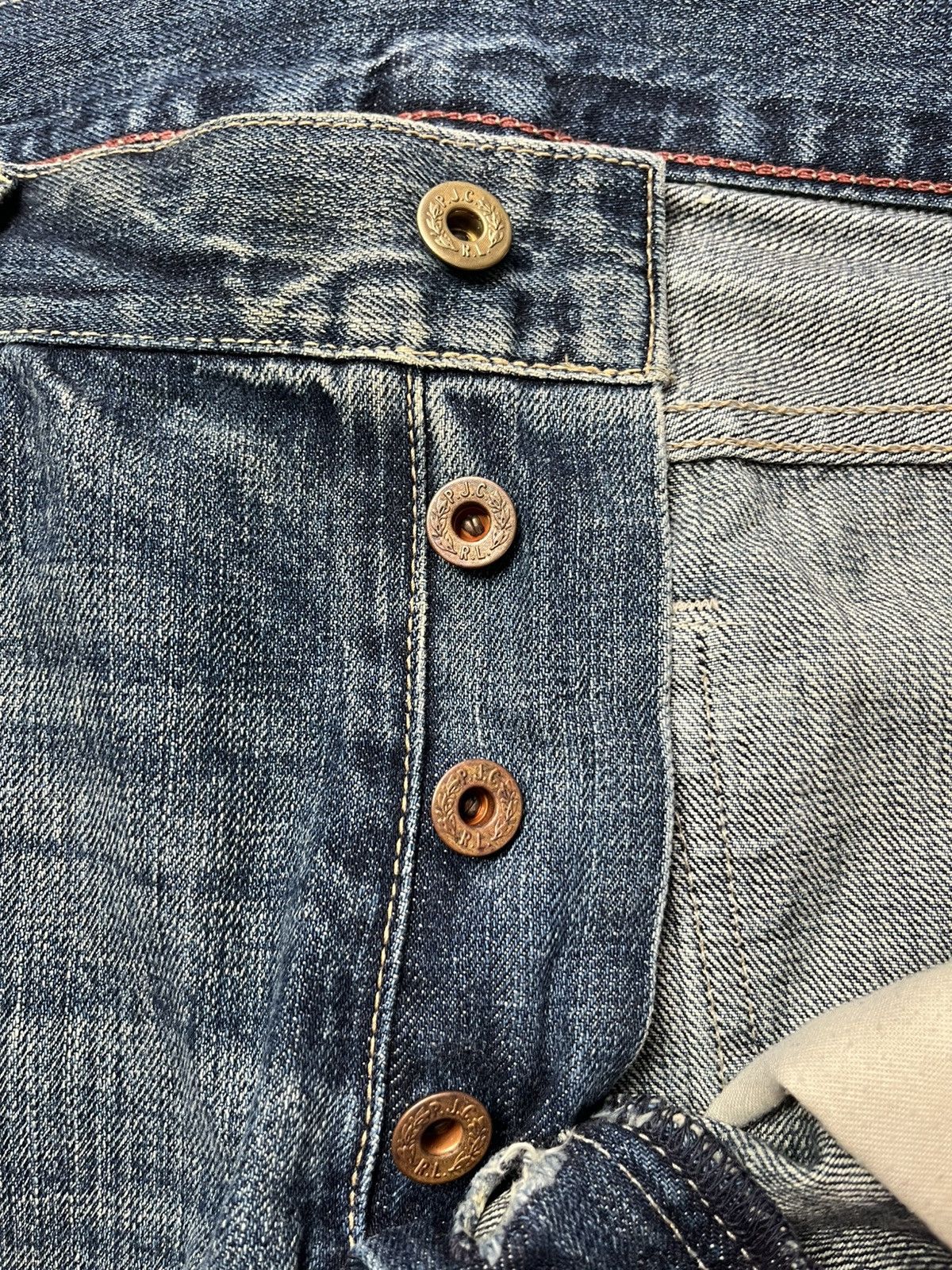 Polo Ralph Lauren Vintage Polo Ralph Lauren PJC Distressed jeans Size US 36 / EU 52 - 8 Thumbnail