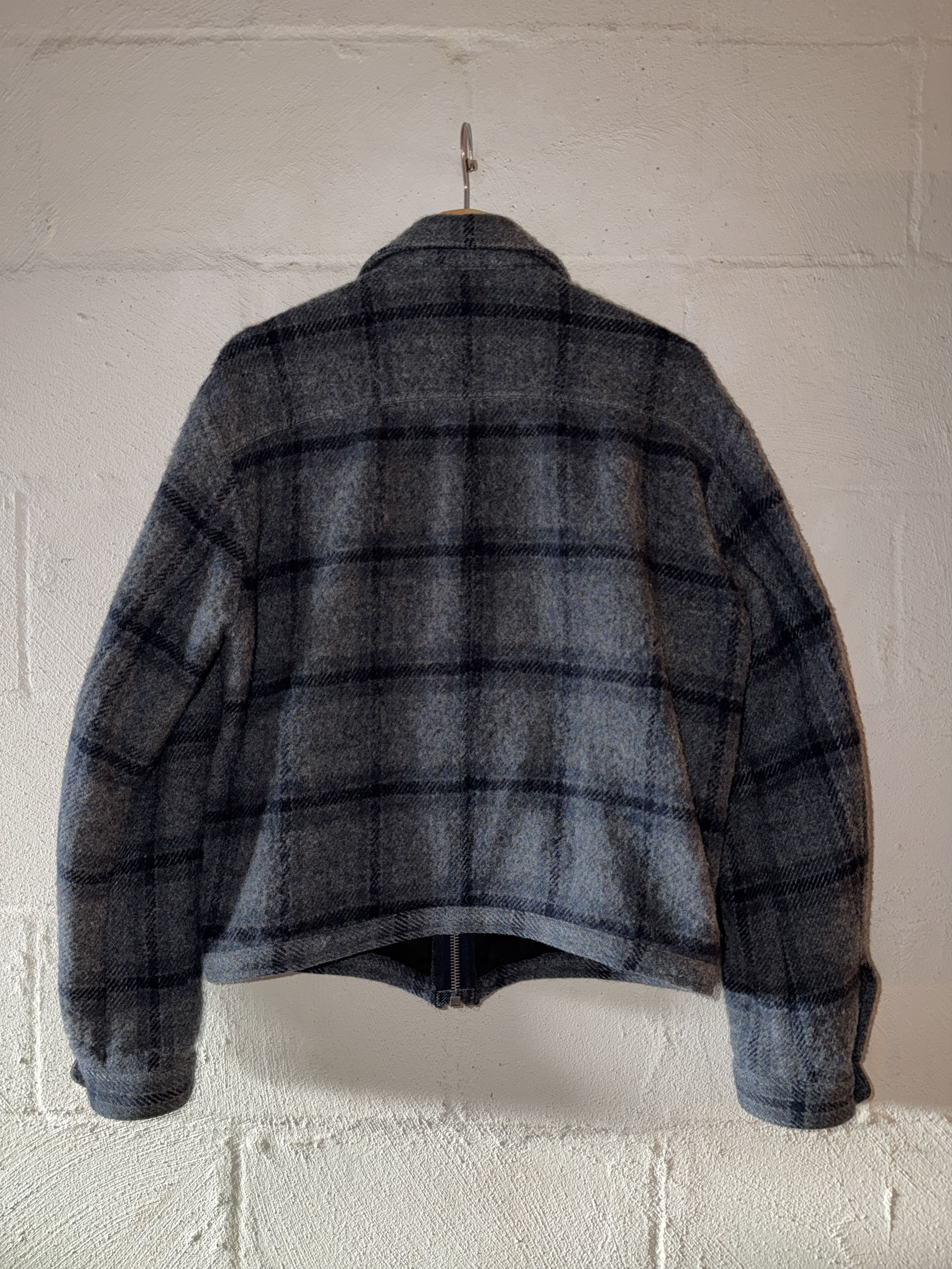 Dries Van Noten Archival Dries Van Noten Plaid Wool Zip Jacket Size US S / EU 44-46 / 1 - 2 Thumbnail