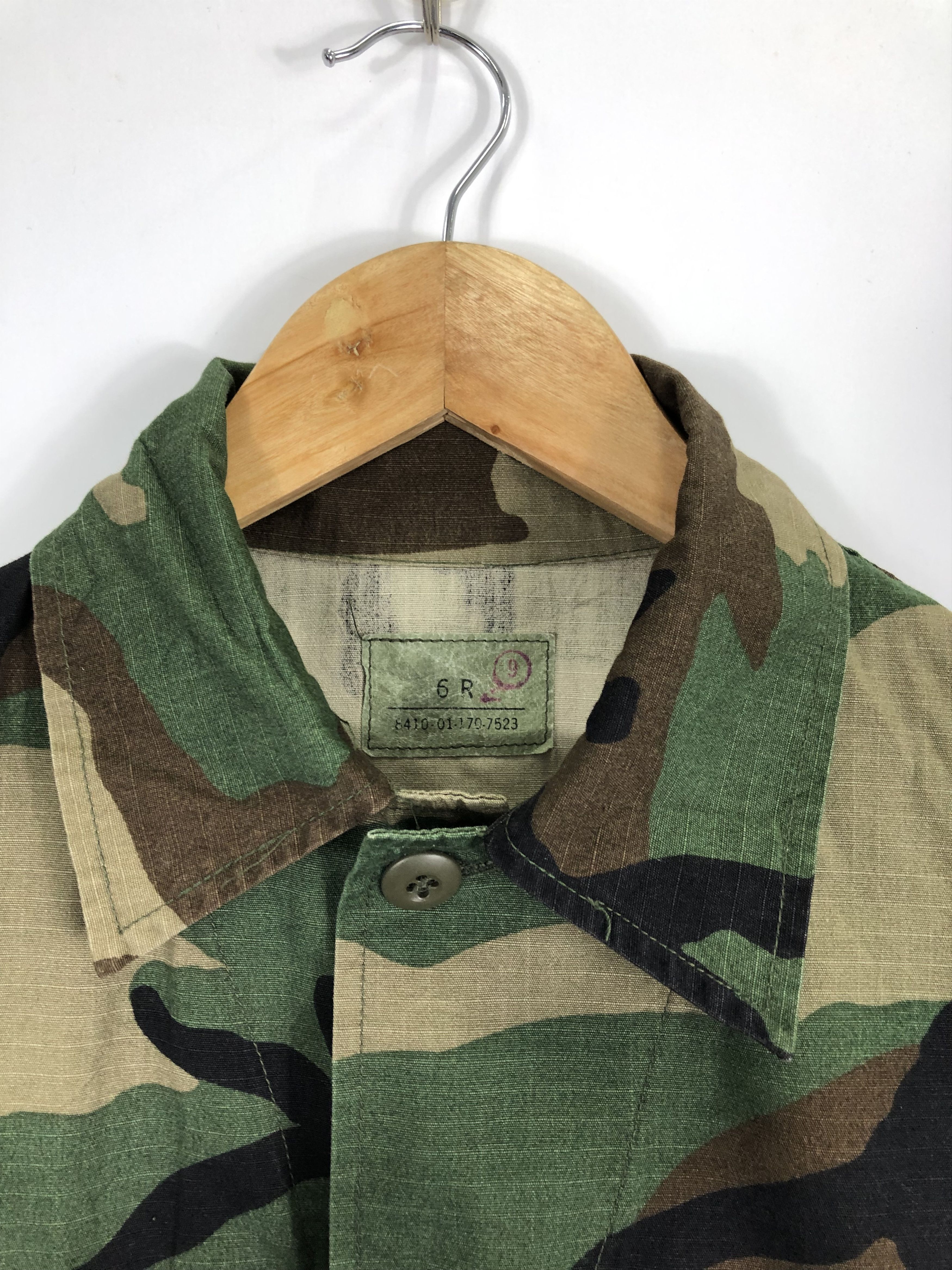 Vintage Vintage Us Air Force Camo Denim Jacket J0664 Size US M / EU 48-50 / 2 - 11 Thumbnail