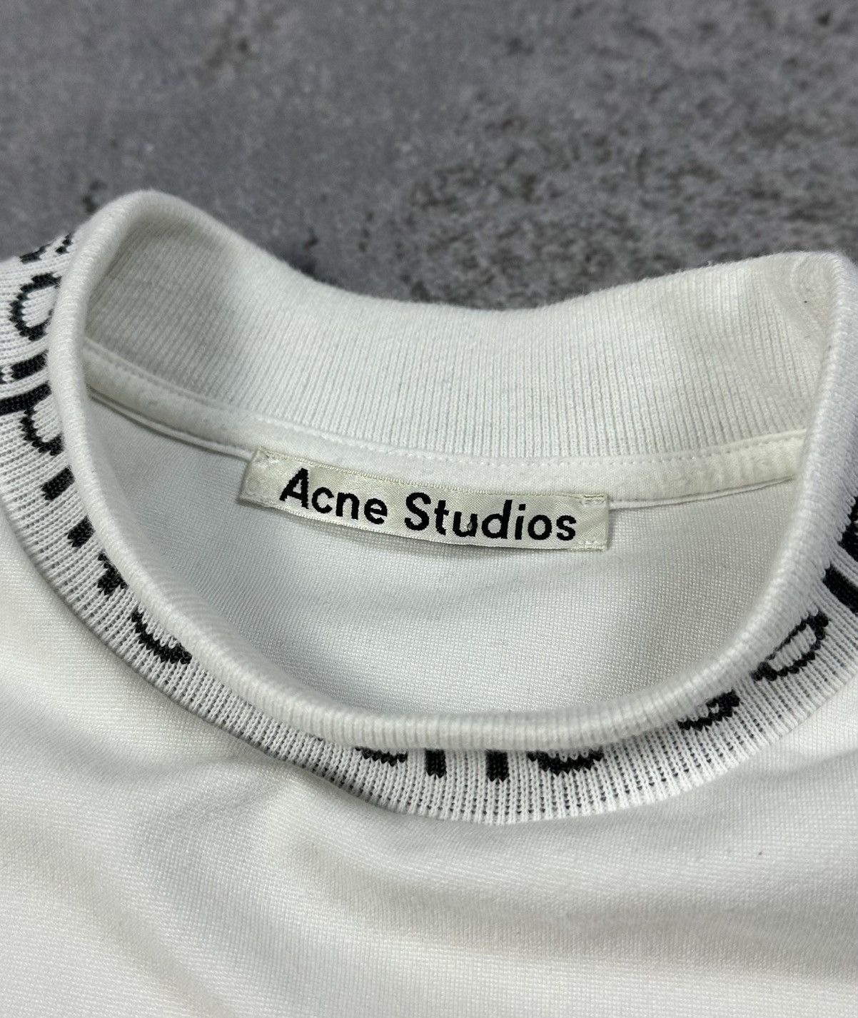 Acne Studios Acne Studios Luxury Y2K avantgarde streetwear T-shirt Size US S / EU 44-46 / 1 - 11 Thumbnail
