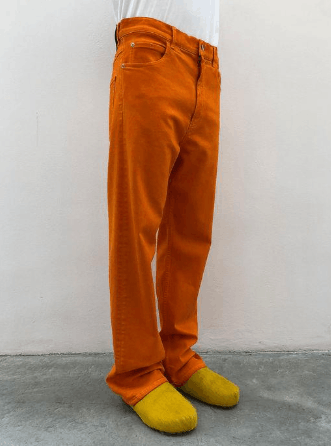 Marni o1srvl11e0724 Denim Trousers in Orange Size US 30 / EU 46 - 2 Thumbnail