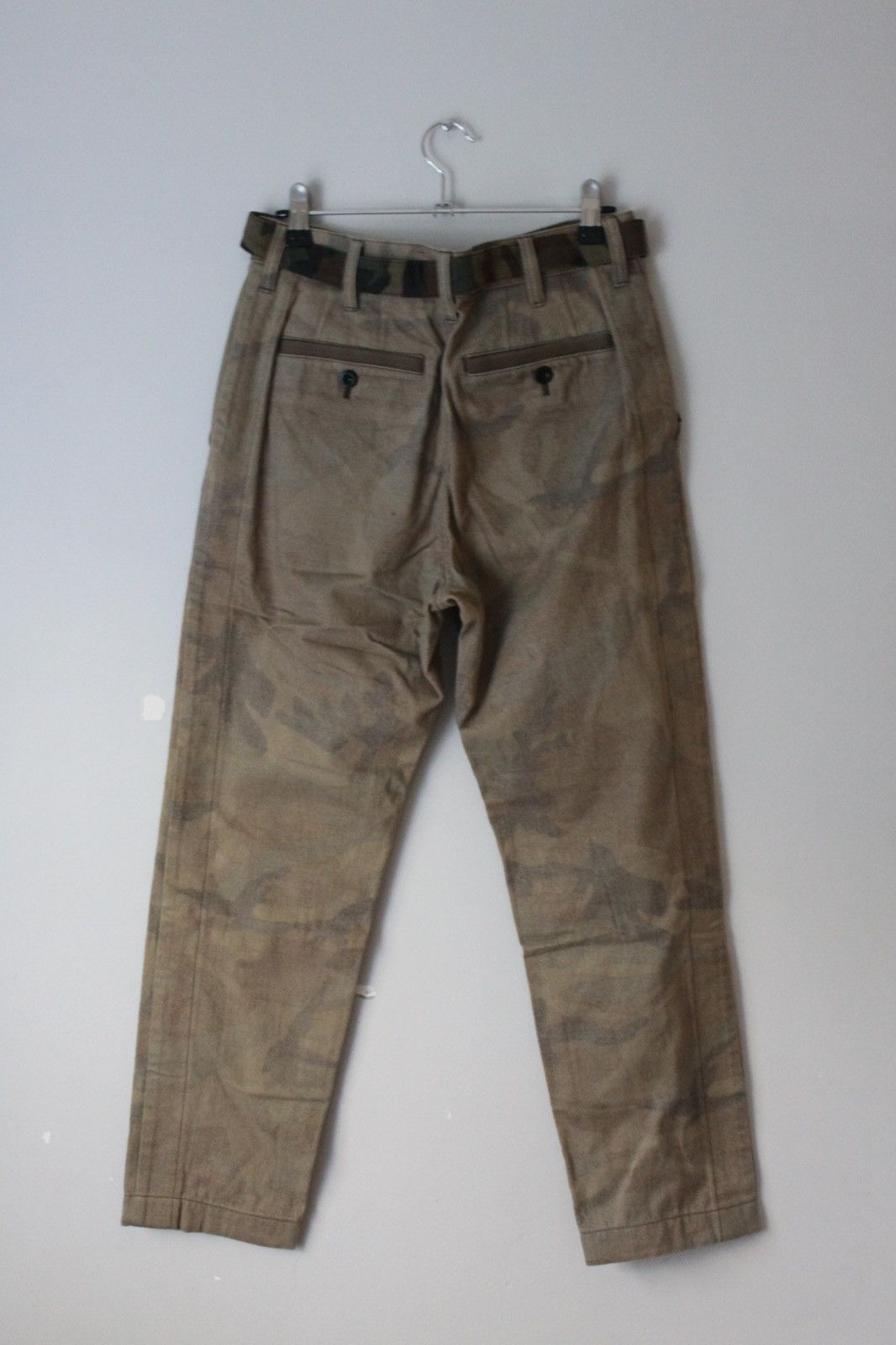Sacai Sacai AW/18 Belted Camoflauge pants Size 29" - 2 Thumbnail