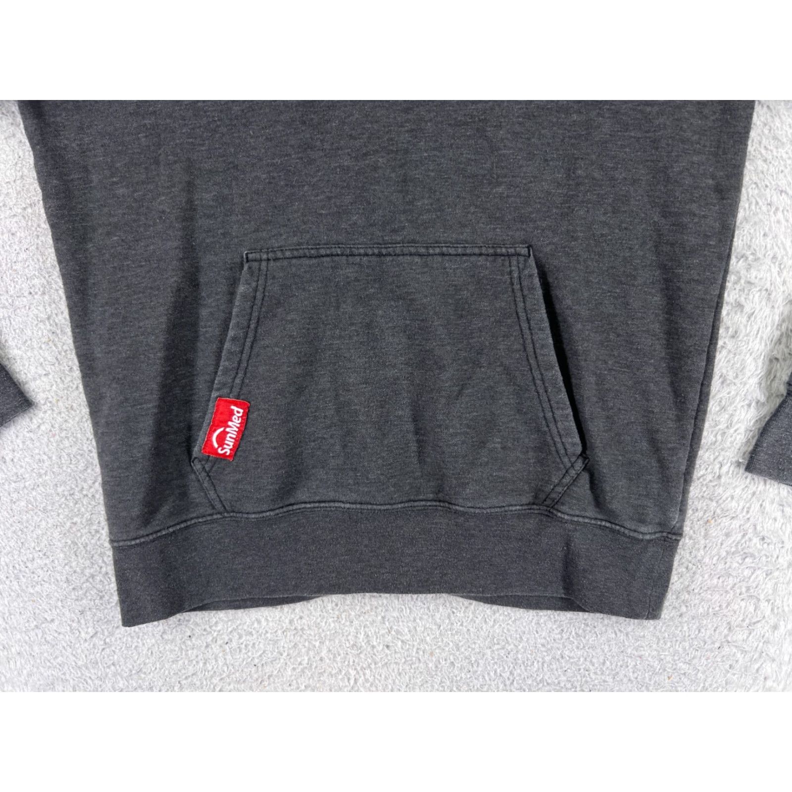 The North Face The North Face Hoodie Mens Small Gray Pullover Pocket Cotton Sunmed Size US S / EU 44-46 / 1 - 5 Thumbnail