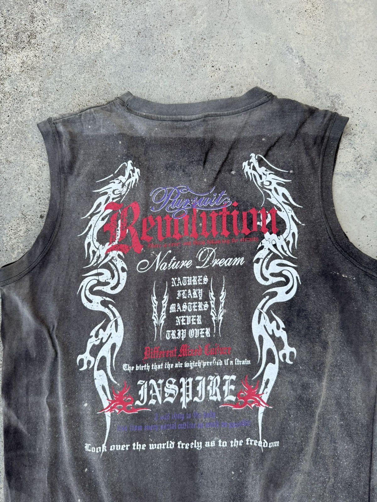 If Six Was Nine Sun Faded Cyber Punk ifsixwasnine Styled Tees Size US L / EU 52-54 / 3 - 2 Thumbnail