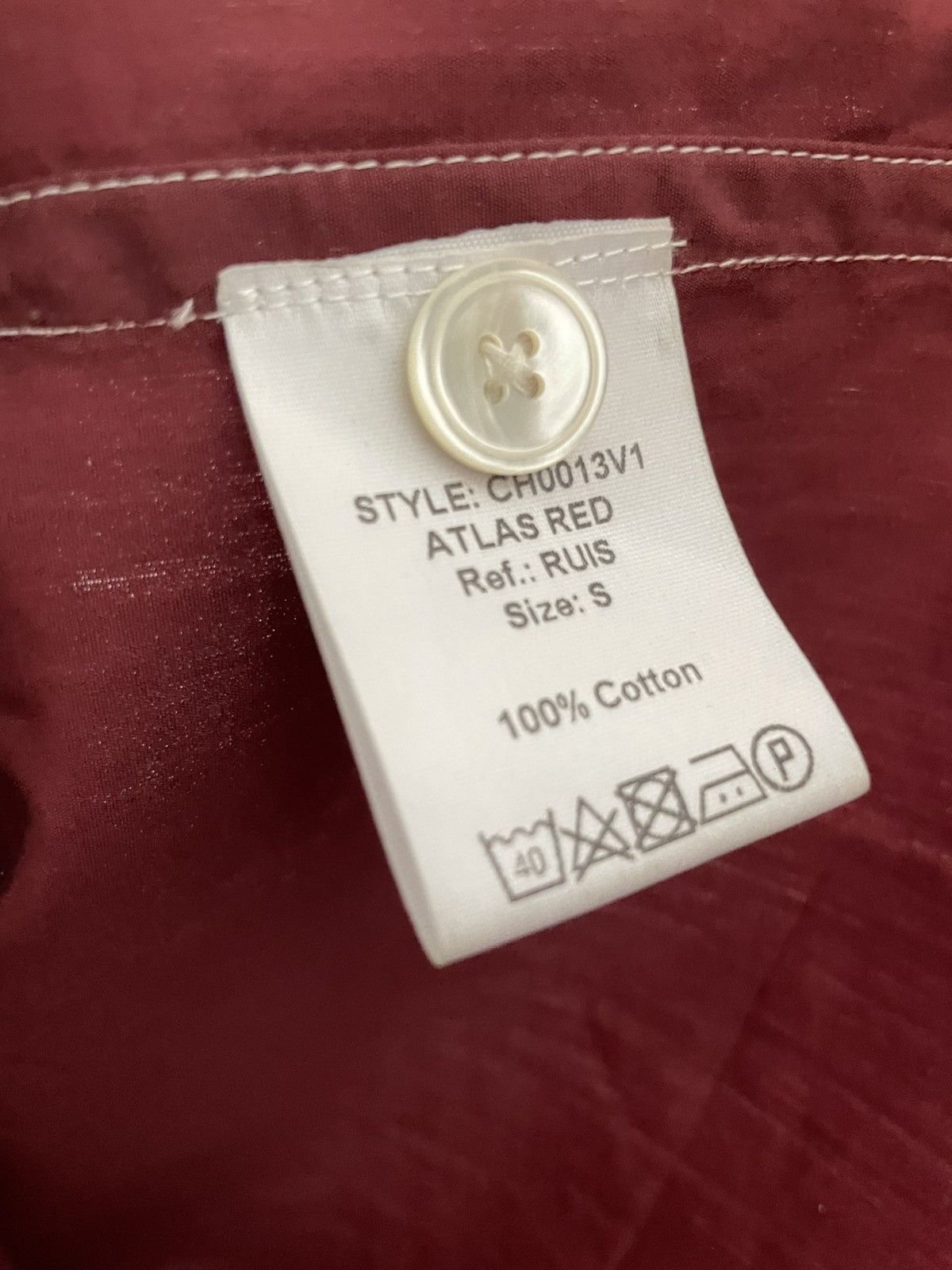 Other Sebline Red Camp Shirt Size US S / EU 44-46 / 1 - 5 Thumbnail