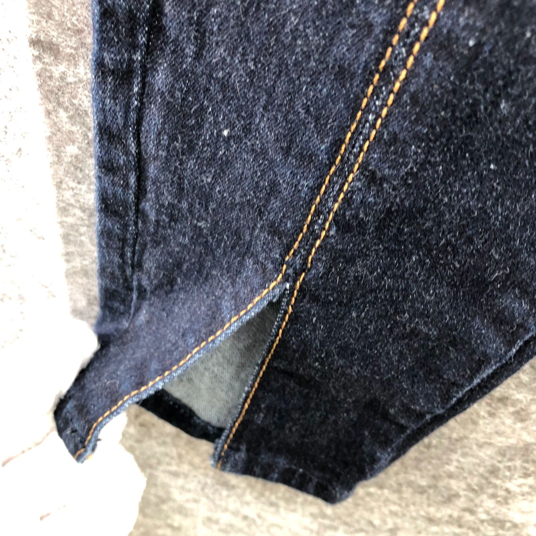 7 For All Mankind VINTAGE? No — 7 For All Mankind Gwenevere Ankle Skinny Jean Blue Dark Wash Womens 23 Slim Denim Zip Fly Inseam 26 Size 40" / US 18 - 5 Thumbnail