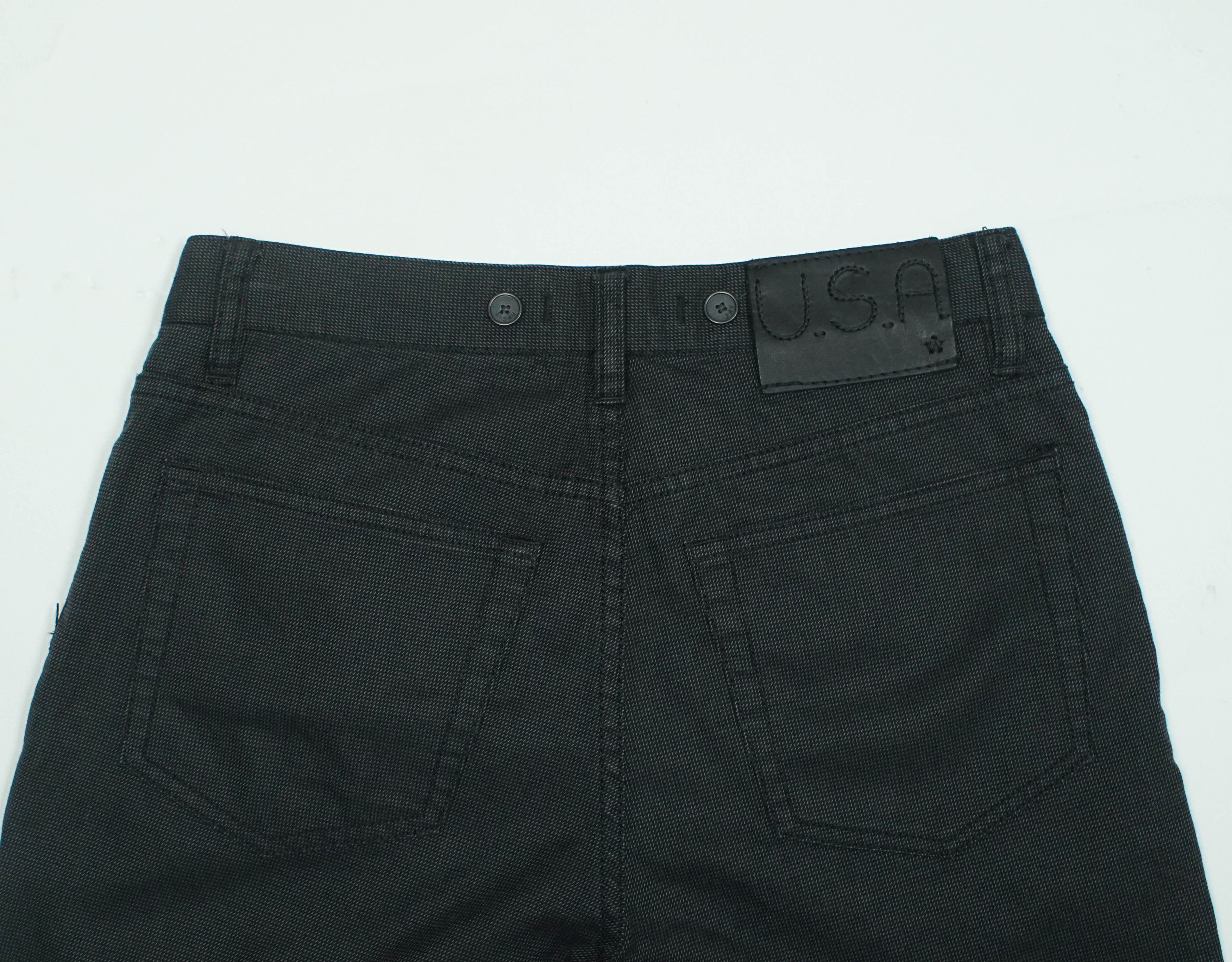 John Varvatos *NoTariff John Varvatos Black Pants Size US 30 / EU 46 - 2 Thumbnail