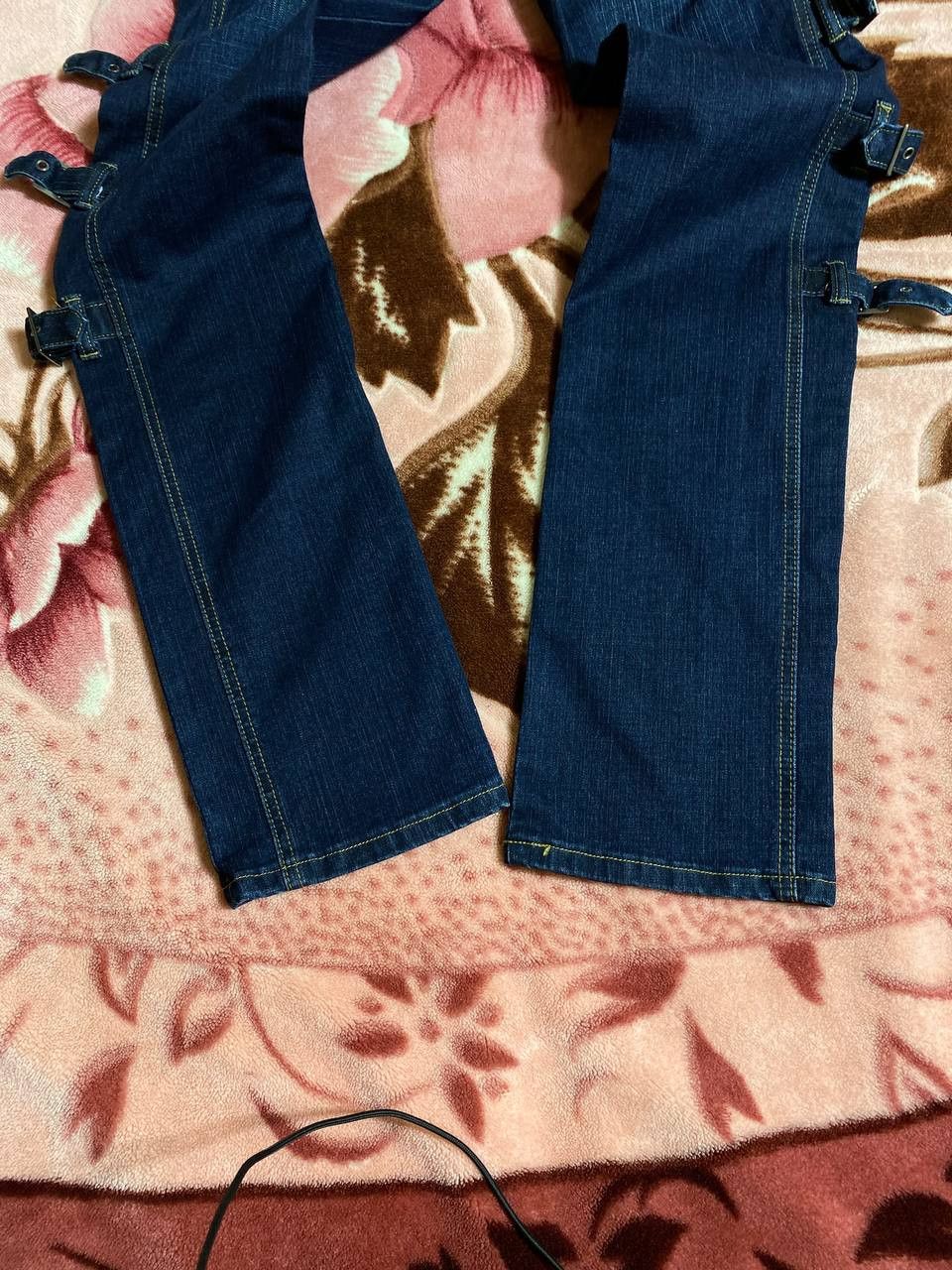 Japanese Brand Y2k rick owen style custom denim distressed baggy jeans Size US 28 / EU 44 - 4 Thumbnail